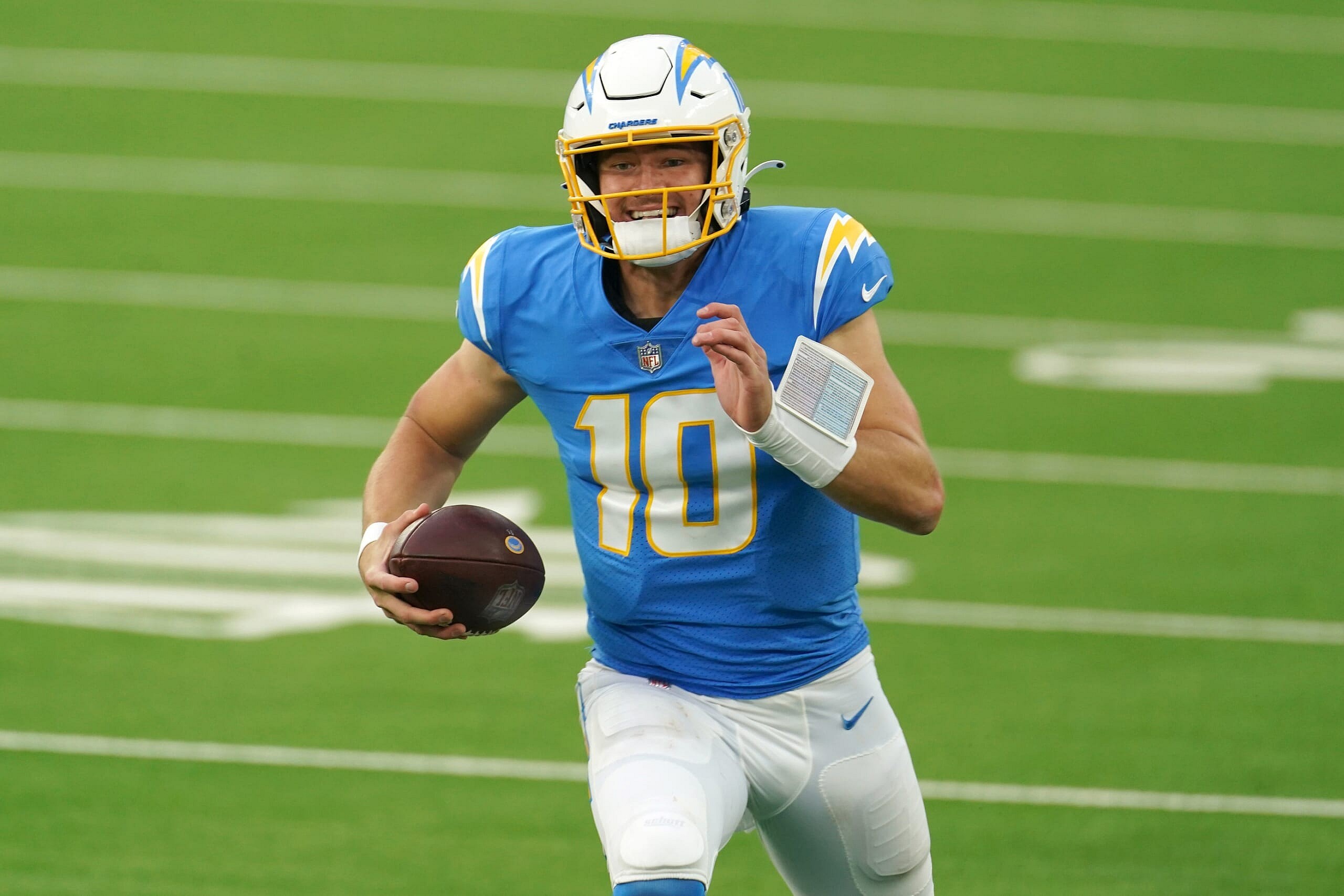 Chargers vs Cowboys, Justin Herbert