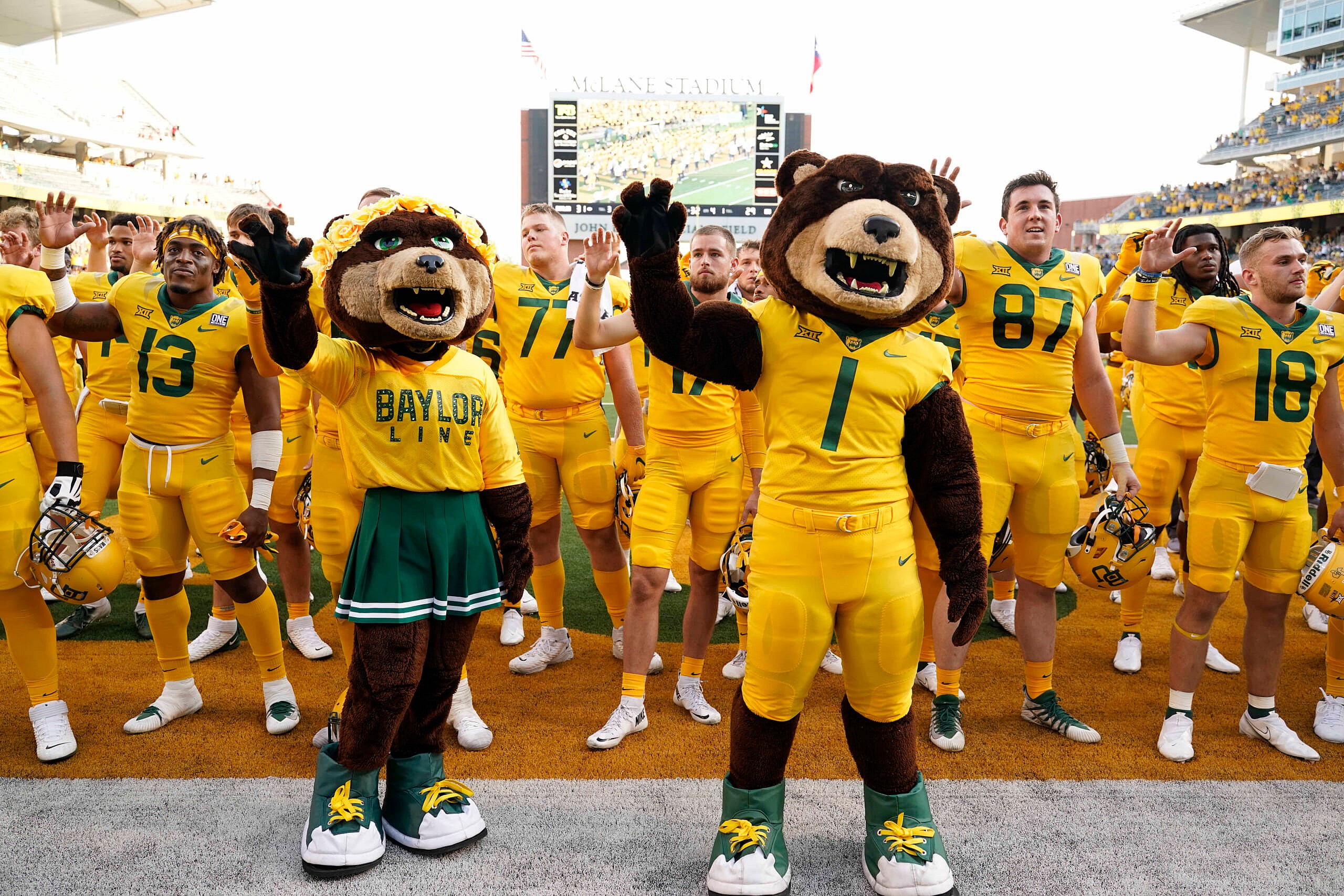 NCAA Football: Iowa State at Baylor
