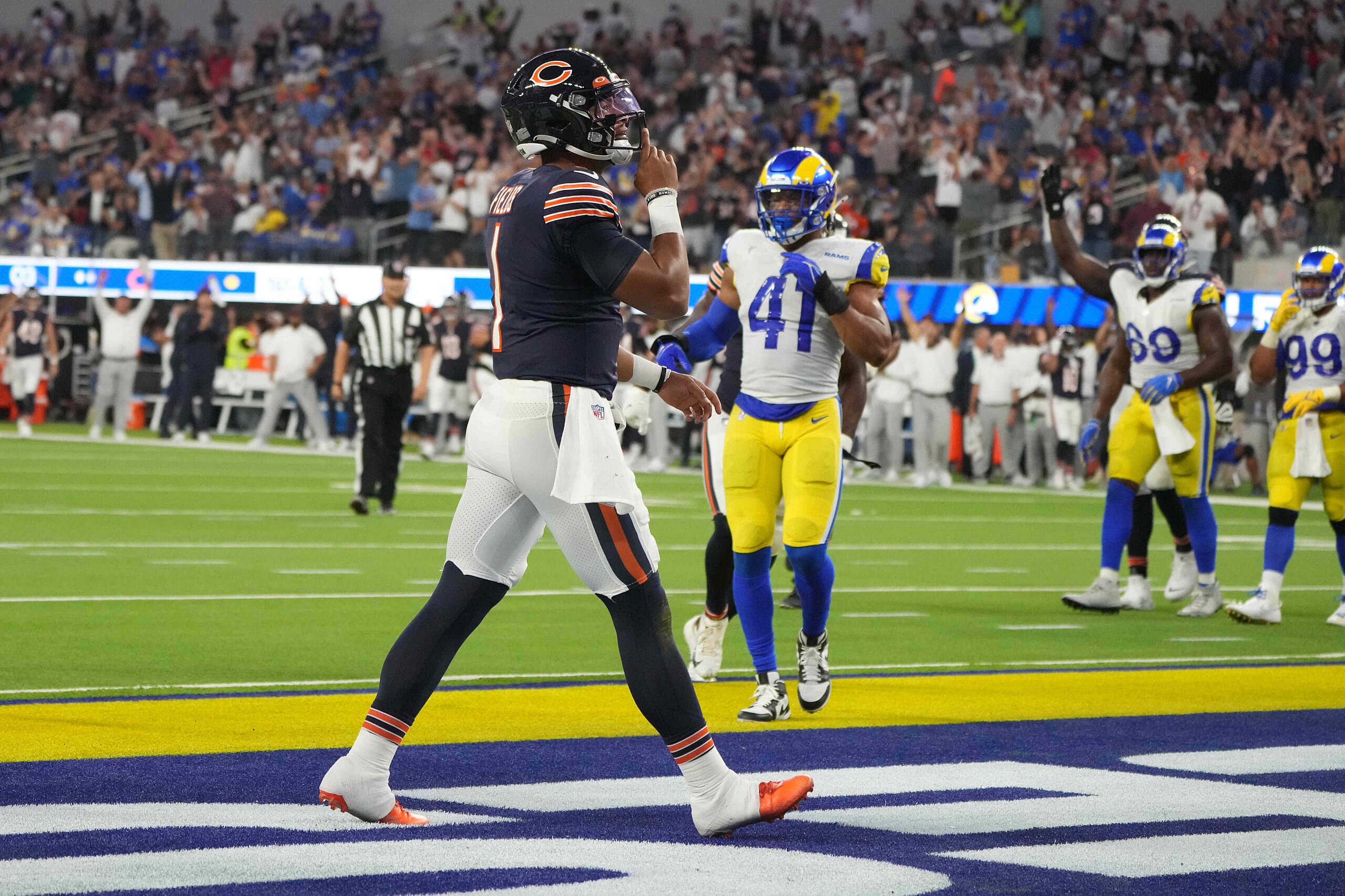 Justin Fields is obviously ready whenever Matt Nagy wants to end the madness