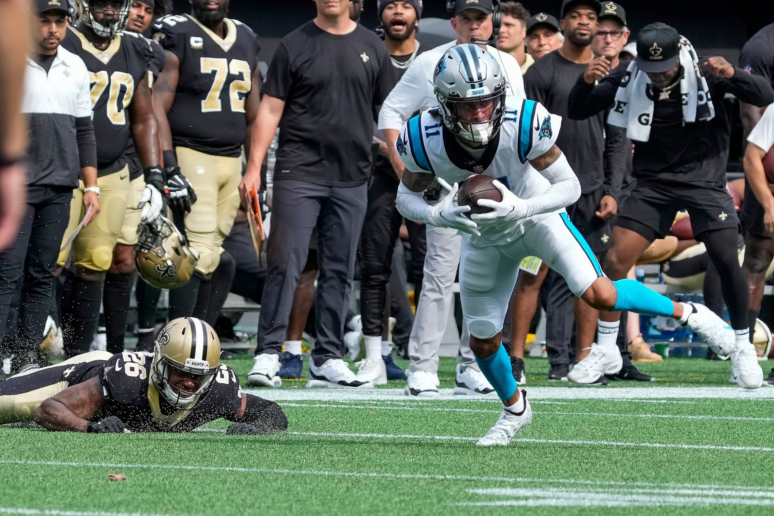 NFL: New Orleans Saints at Carolina Panthers
