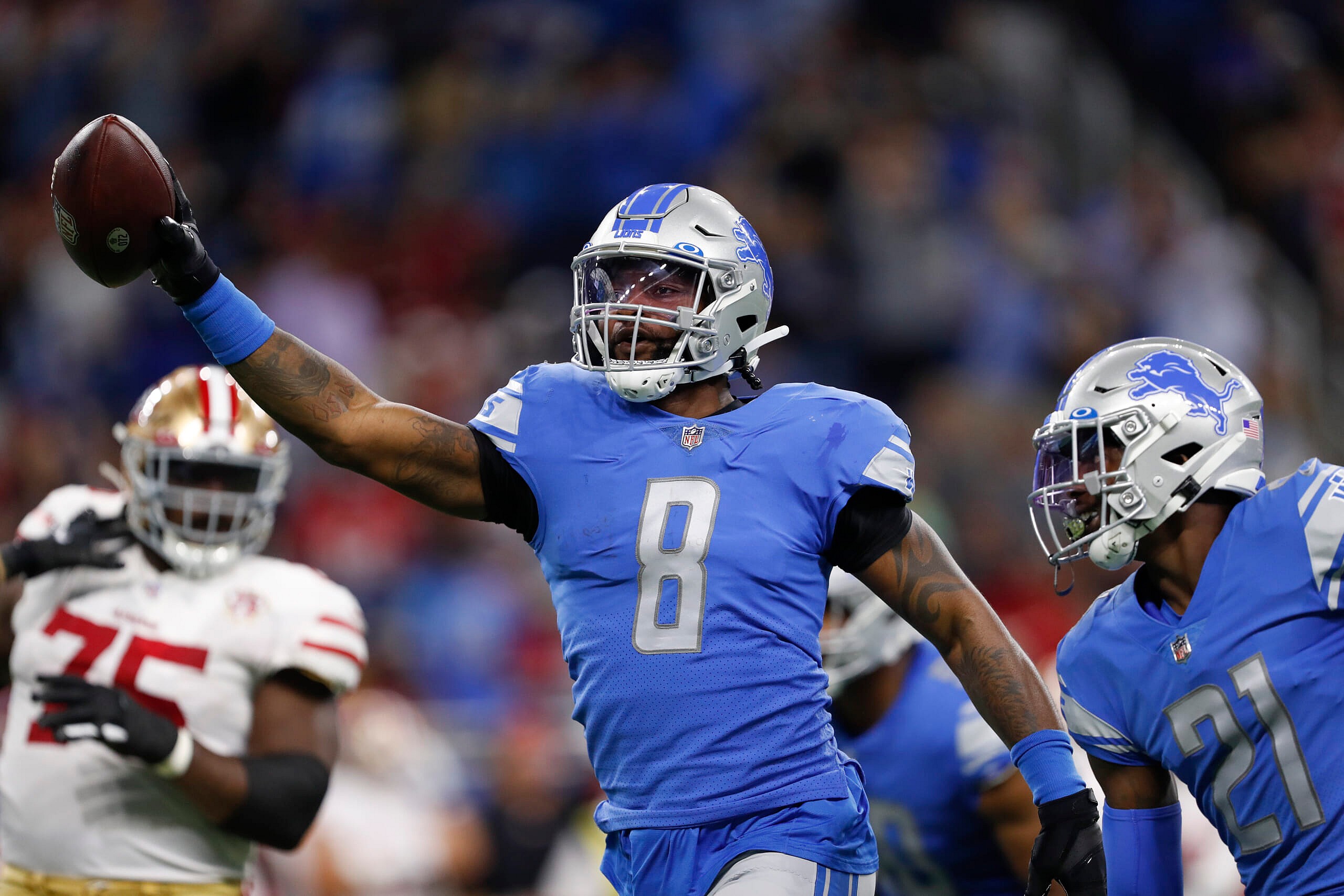 NFL: San Francisco 49ers at Detroit Lions