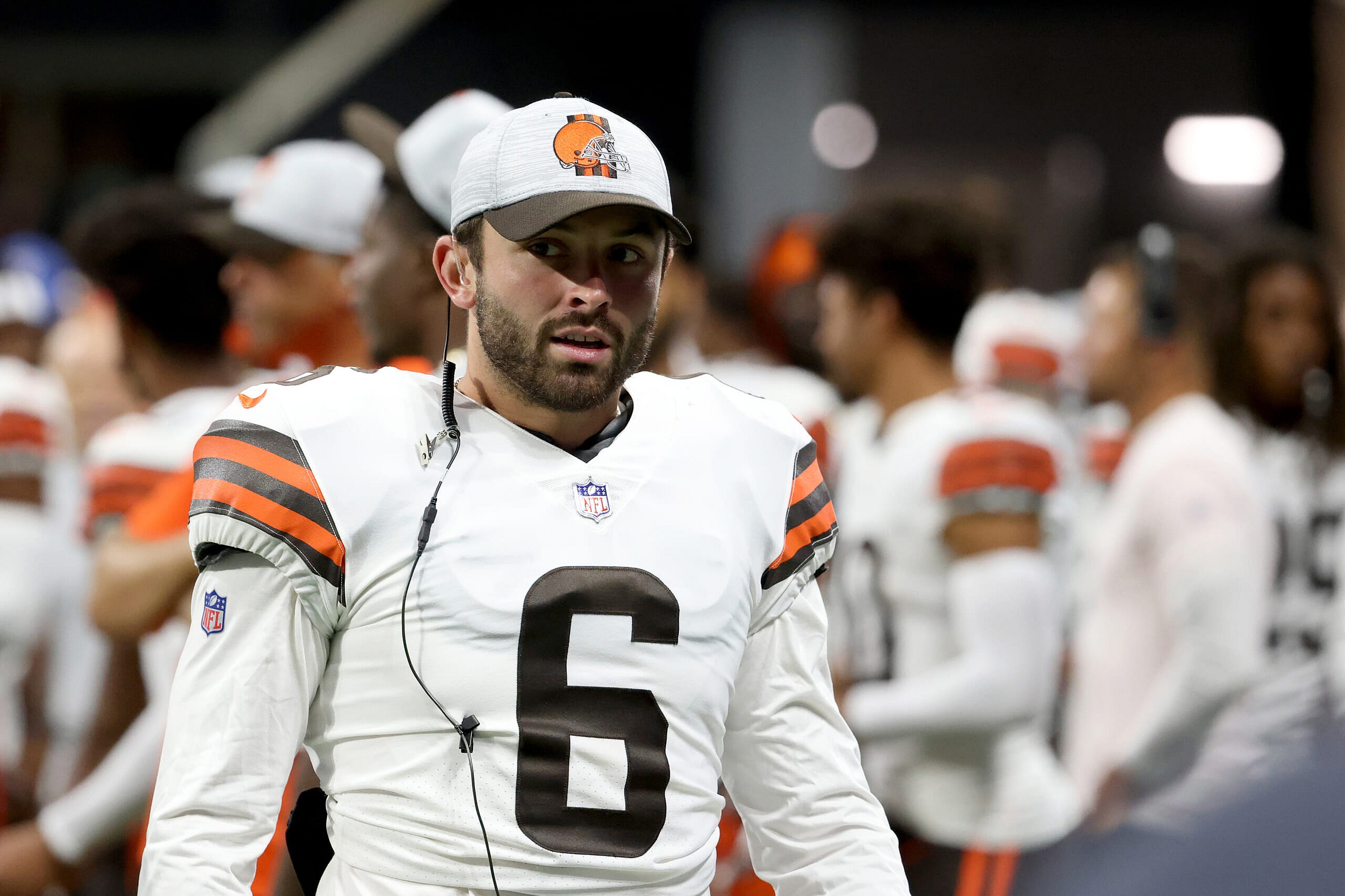 baker mayfield contract talks, cleveland browns