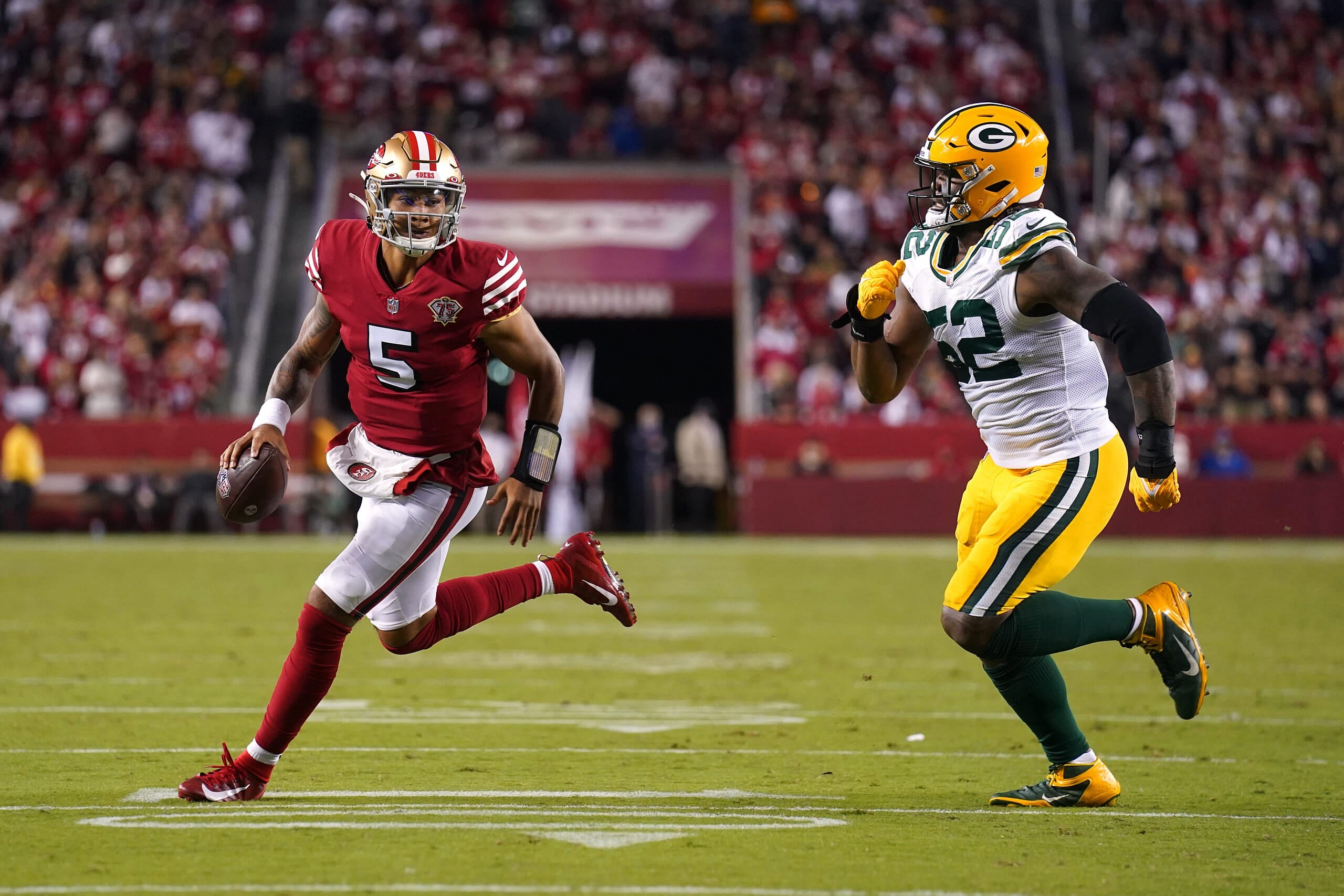 san francisco 49ers' trey lance