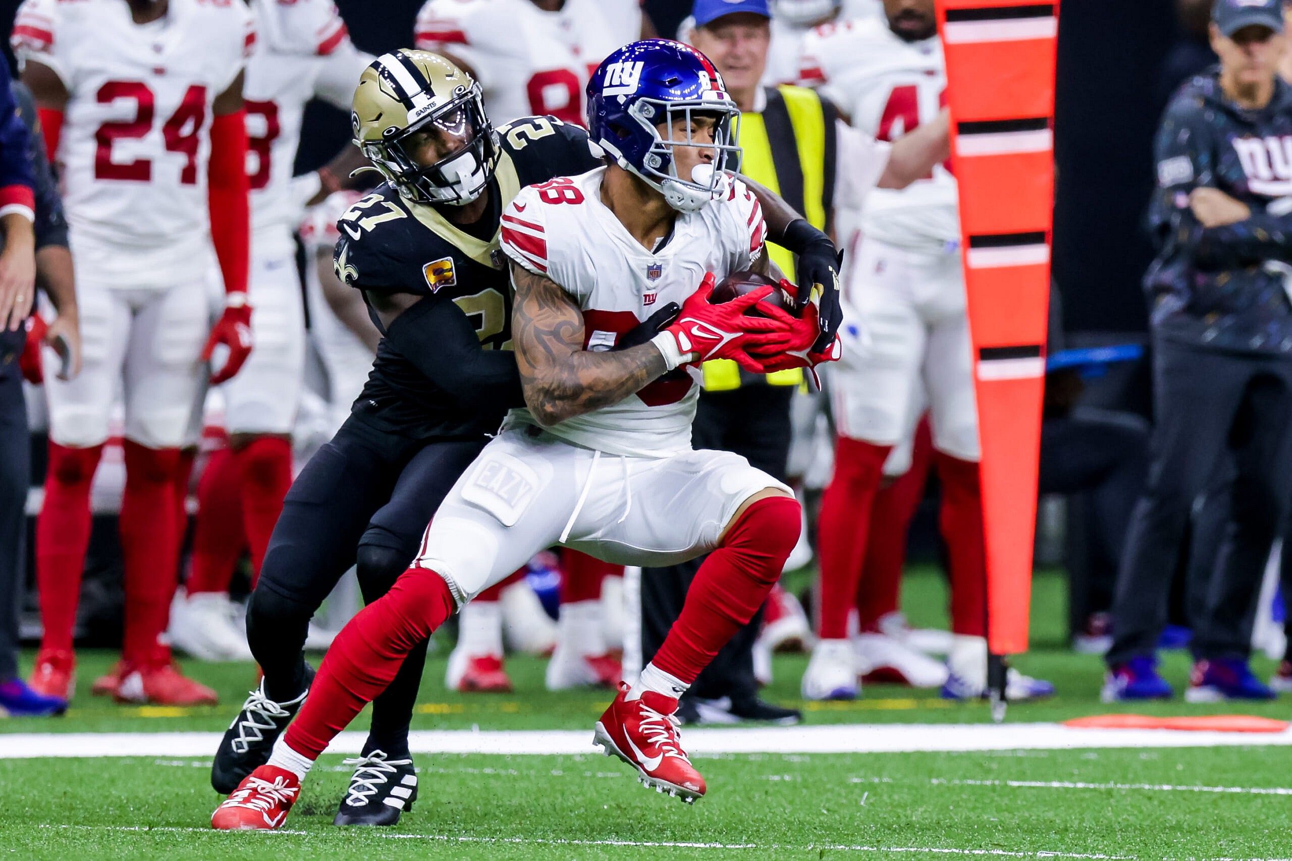 NFL: New York Giants at New Orleans Saints