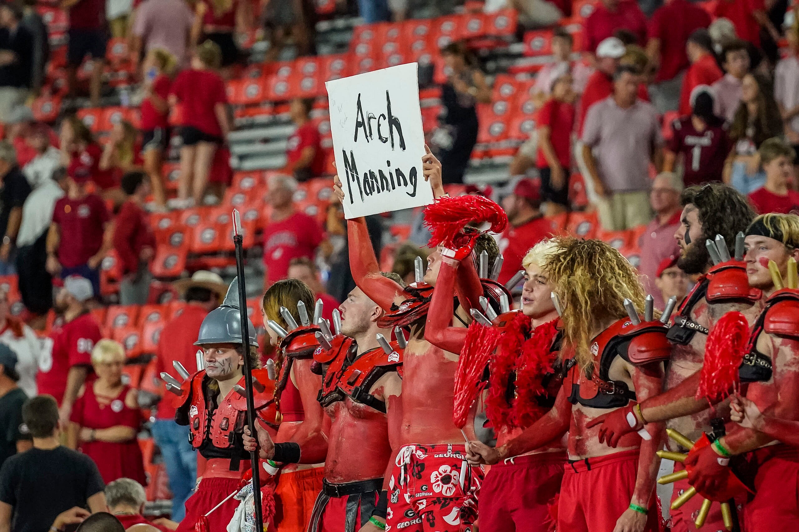 arch manning visit georgia bulldogs