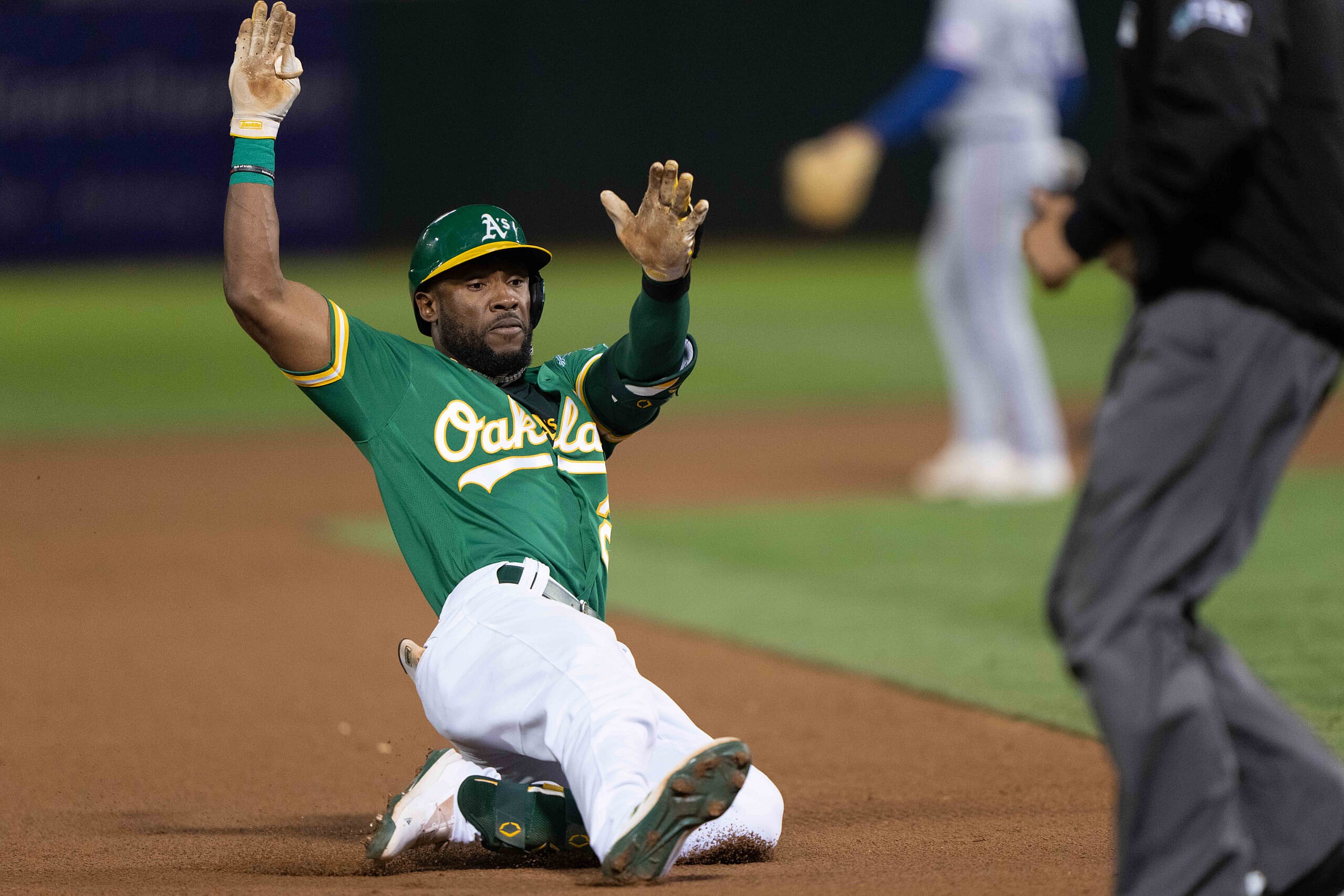 MLB: Texas Rangers at Oakland Athletics