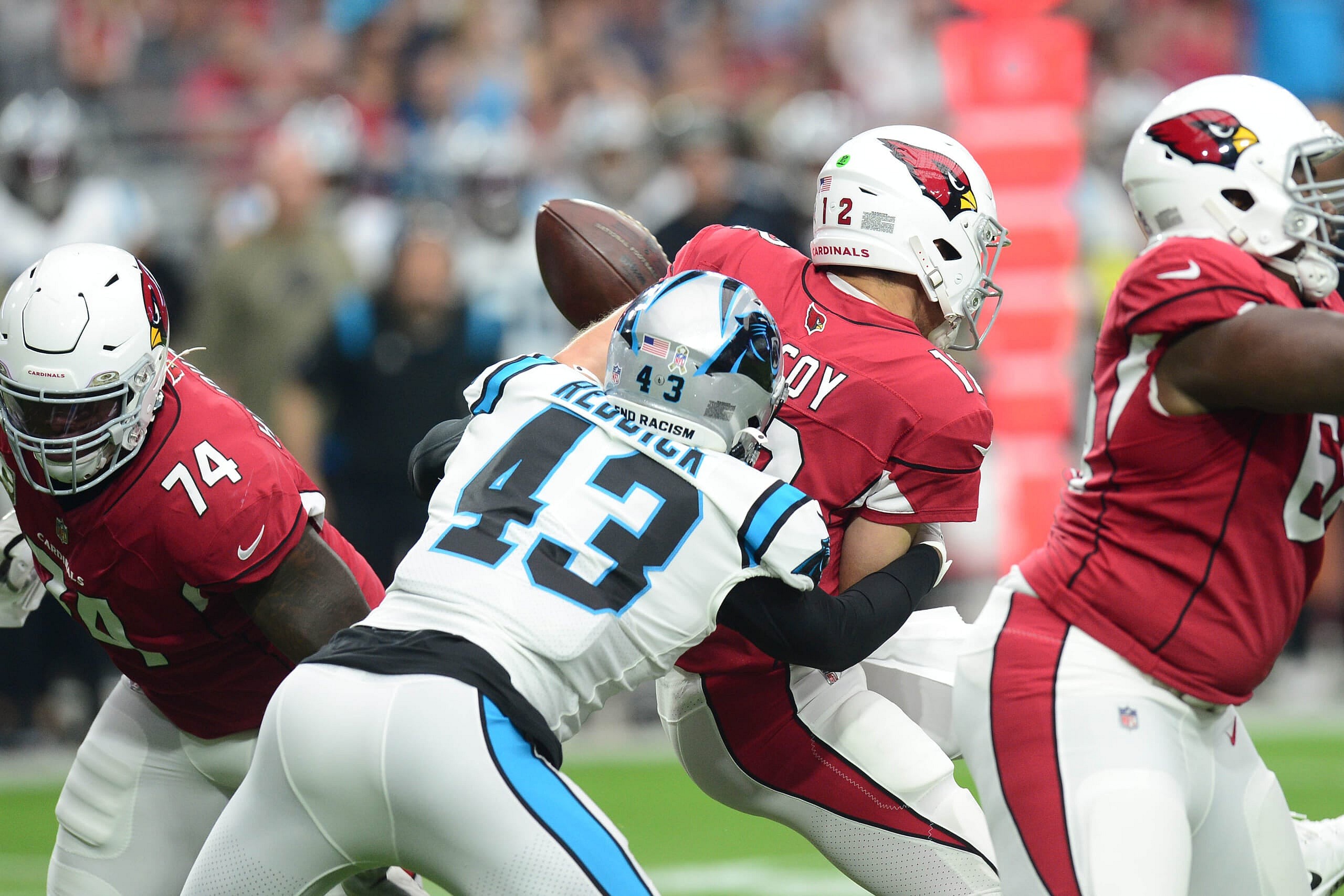 NFL: Carolina Panthers at Arizona Cardinals