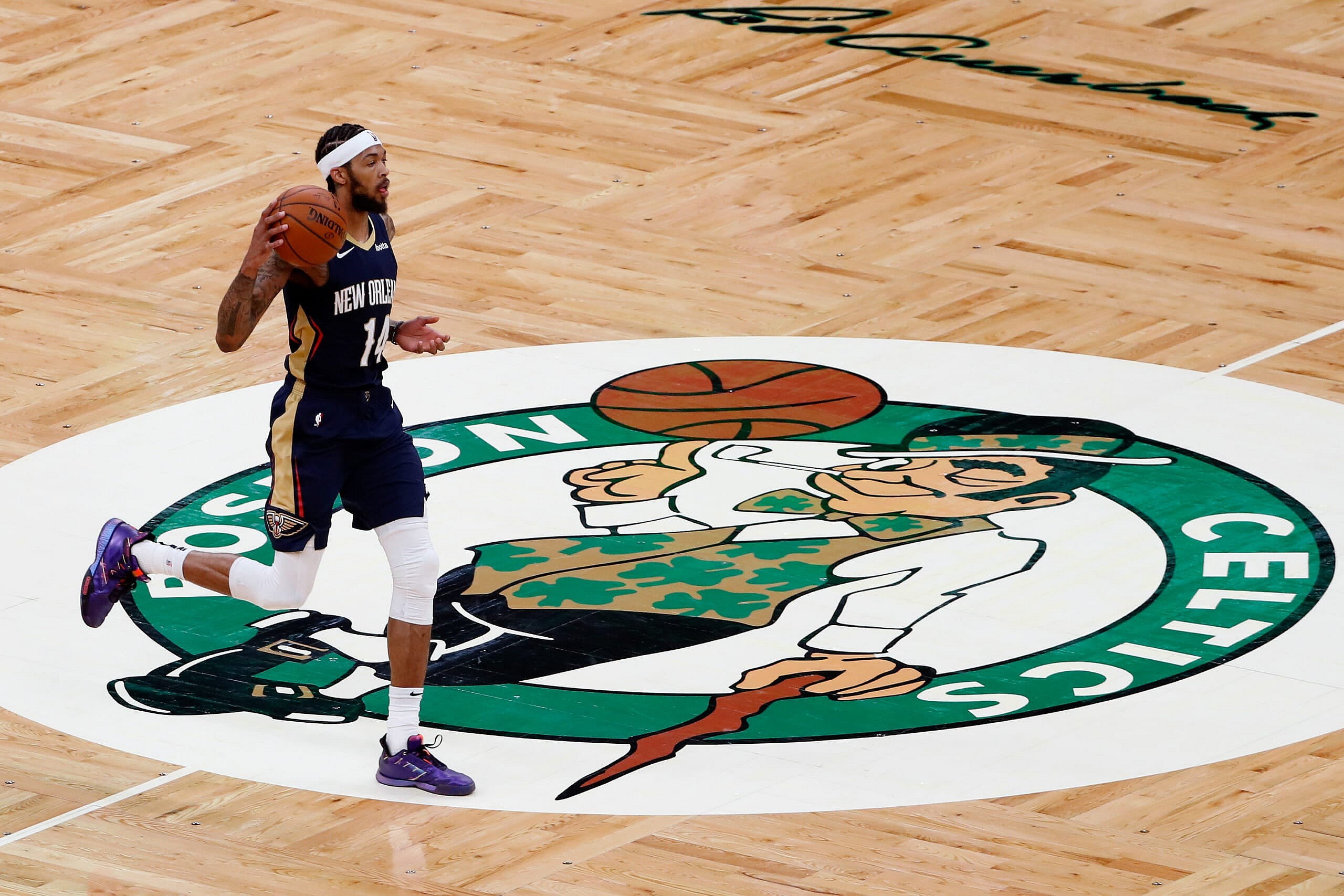 NBA: New Orleans Pelicans at Boston Celtics