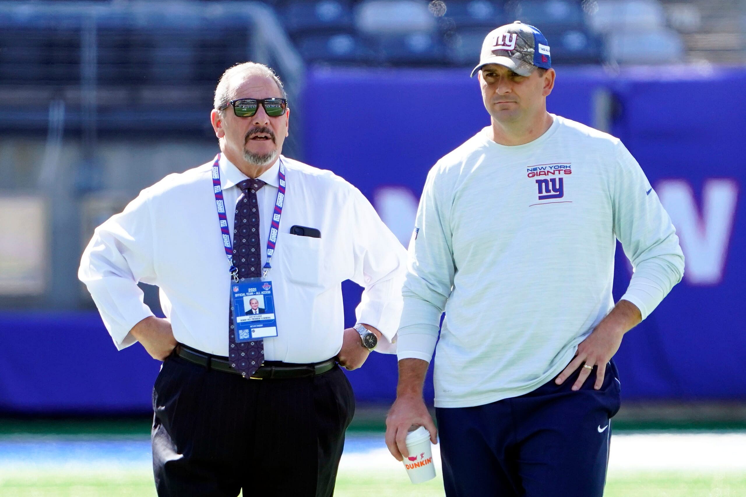 giants should fire joe judge, david gettleman