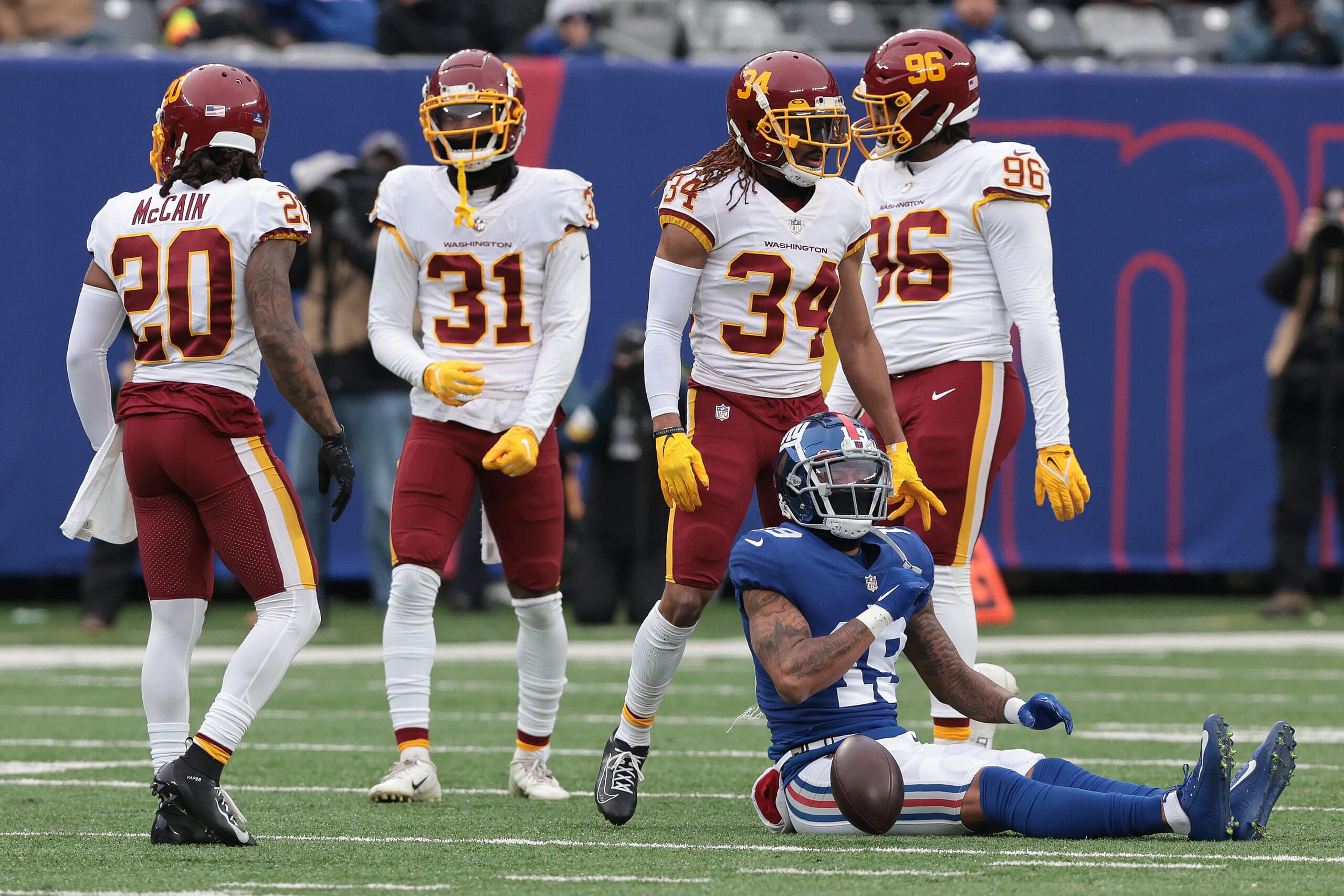 NFL: Washington Football Team at New York Giants