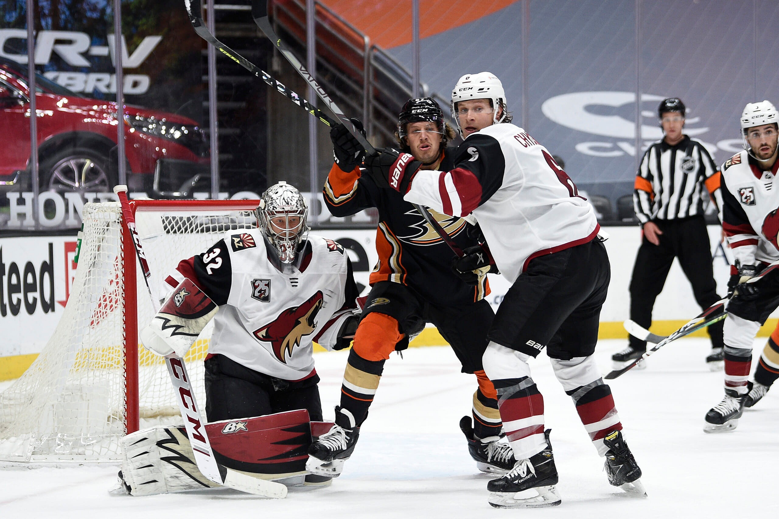 NHL: Arizona Coyotes at Anaheim Ducks