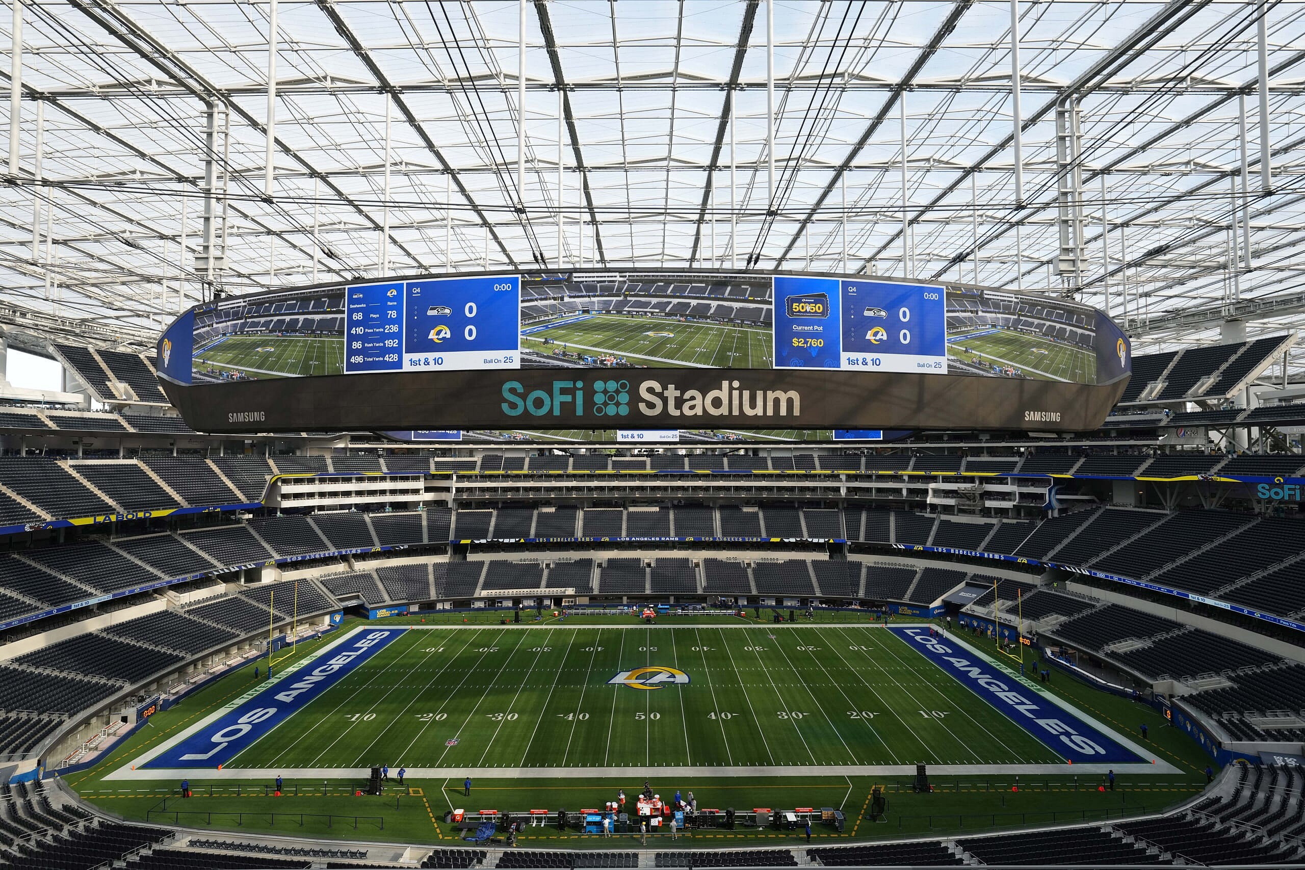 super bowl lvi, so-fi stadium