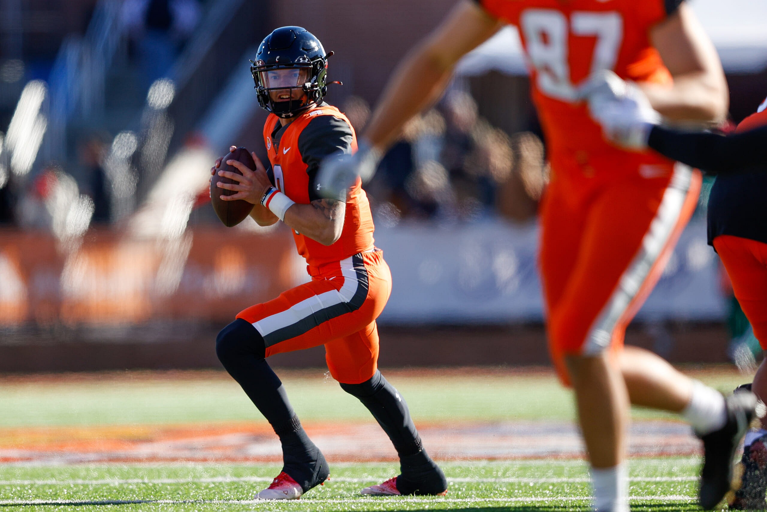 2022 nfl scouting combine: desmond ridder, quarterbacks