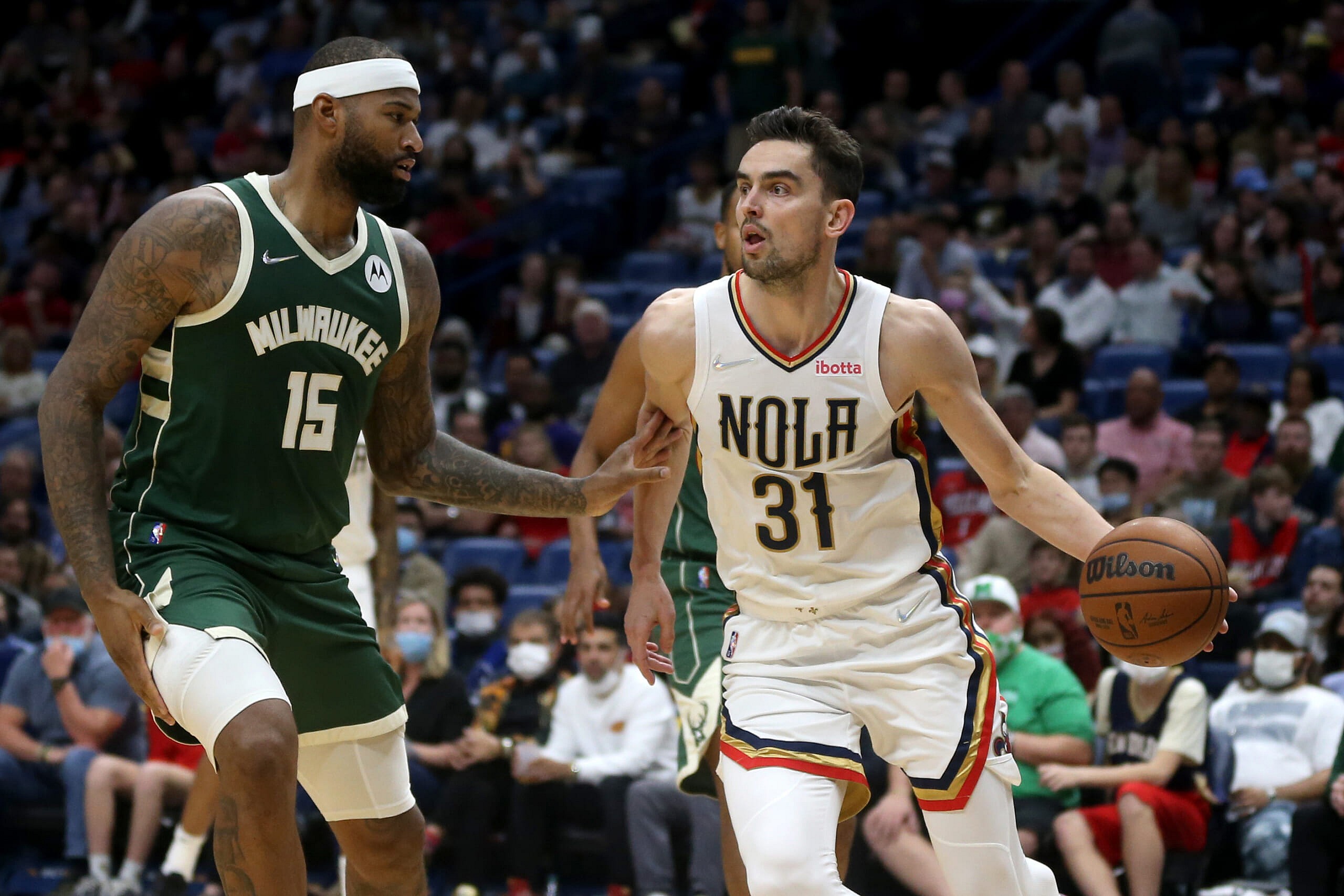 NBA: Milwaukee Bucks at New Orleans Pelicans