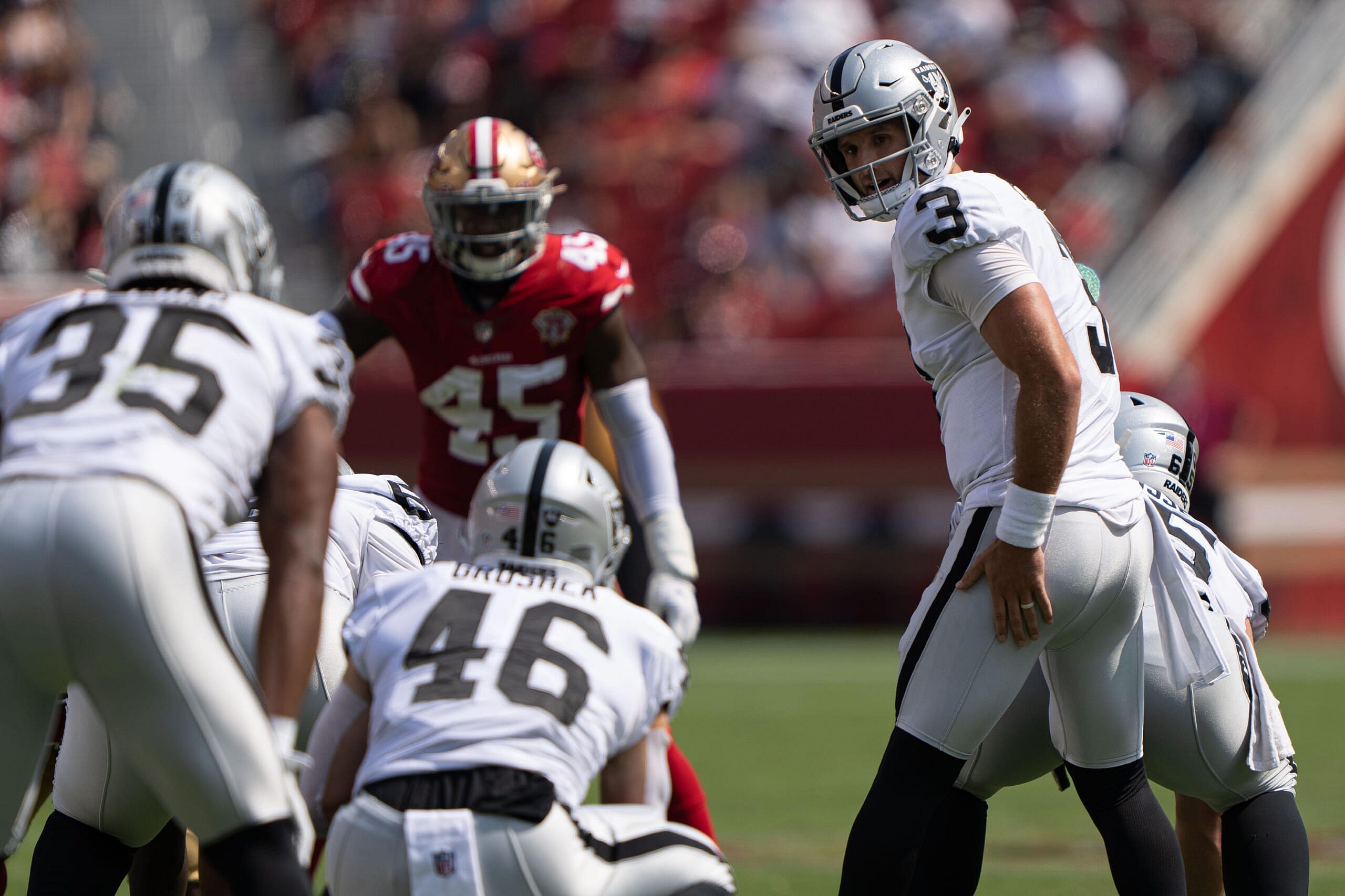 NFL: Las Vegas Raiders at San Francisco 49ers