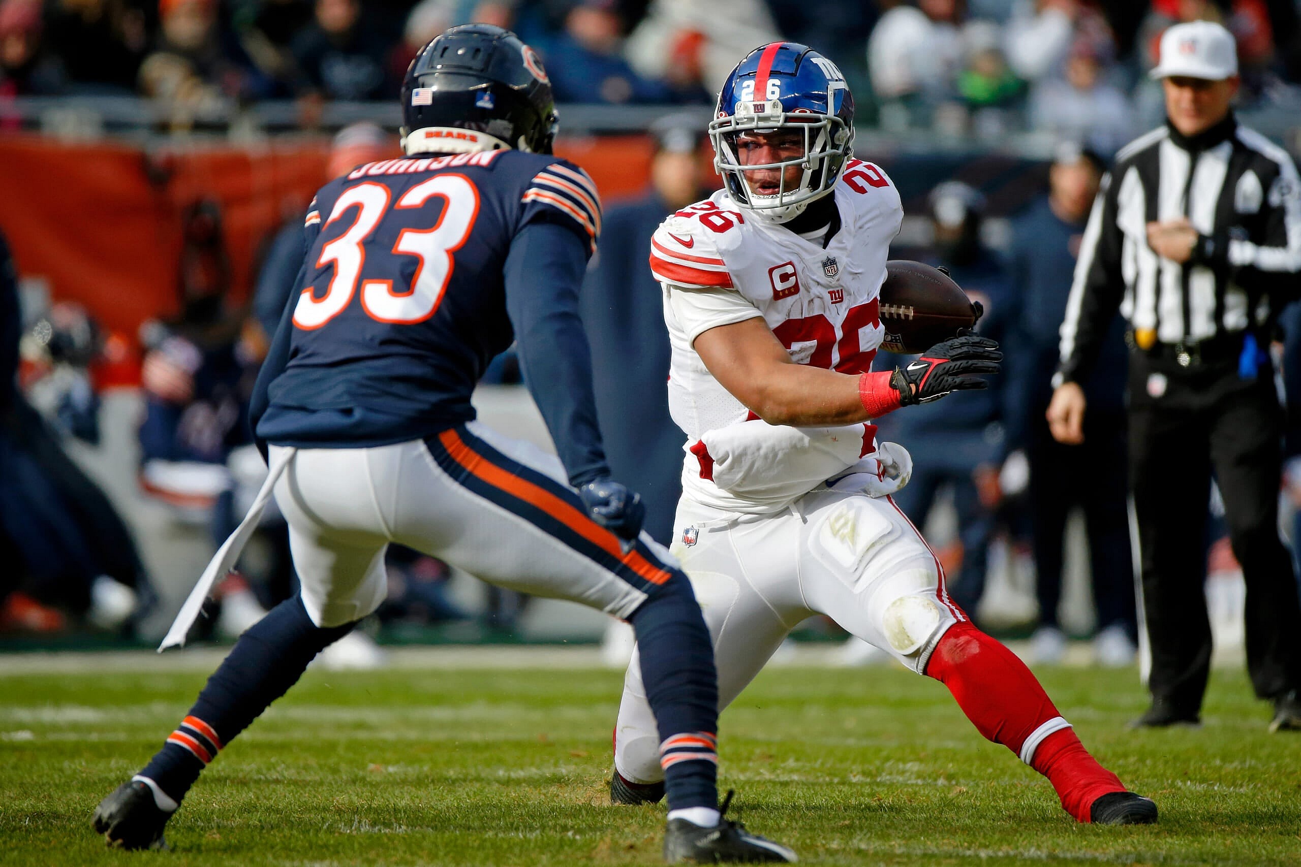 NFL: New York Giants at Chicago Bears