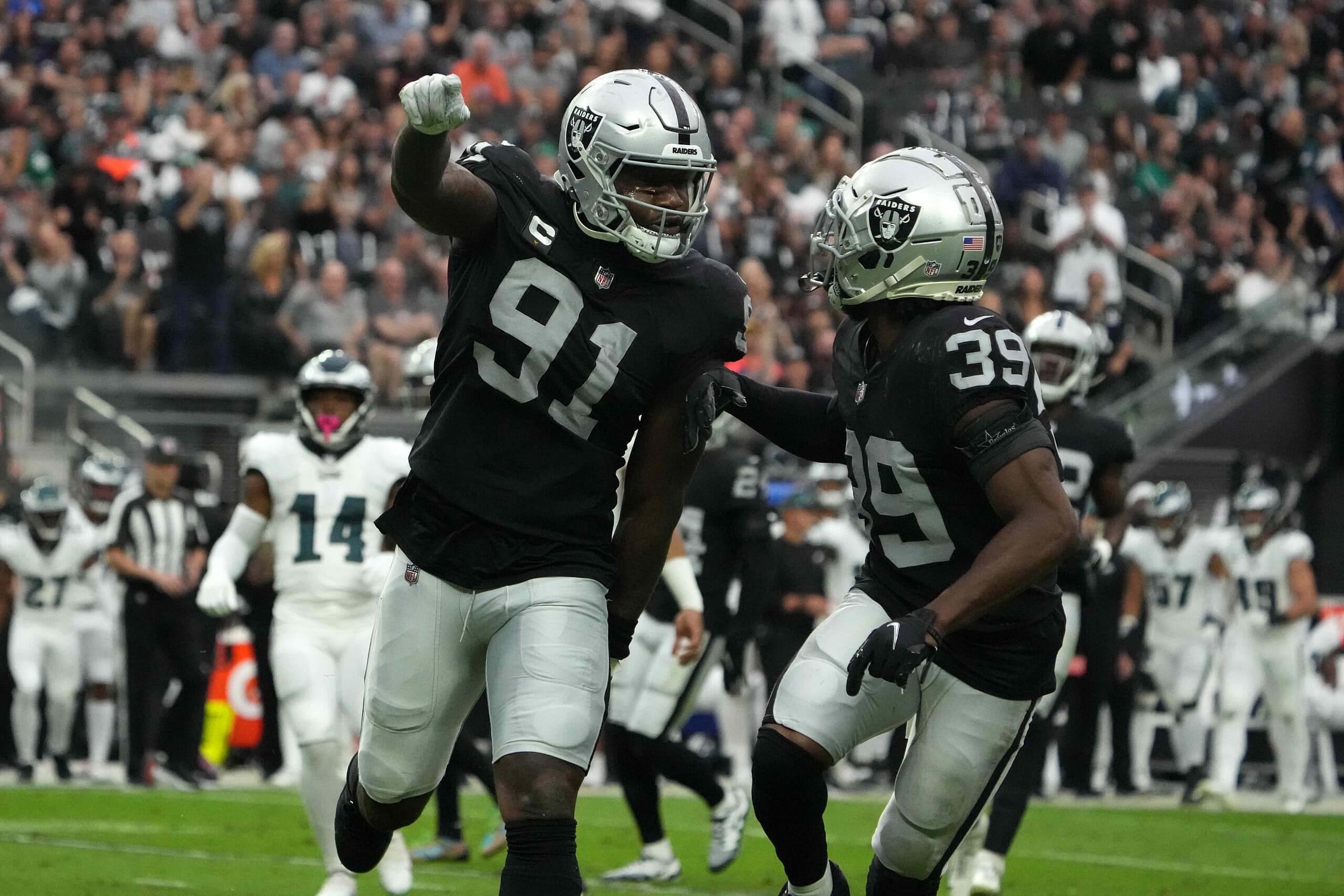NFL: Philadelphia Eagles at Las Vegas Raiders