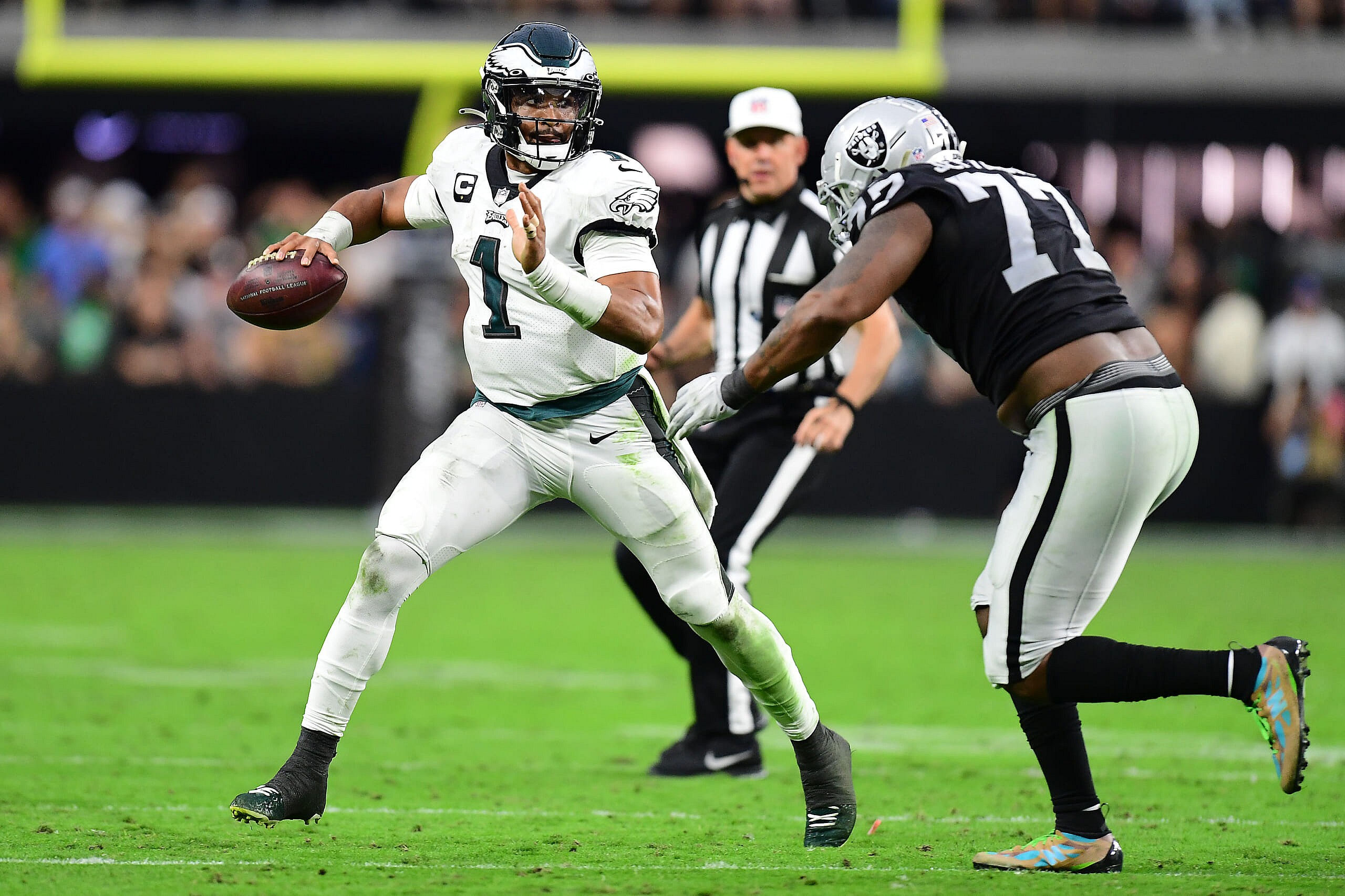 NFL: Philadelphia Eagles at Las Vegas Raiders