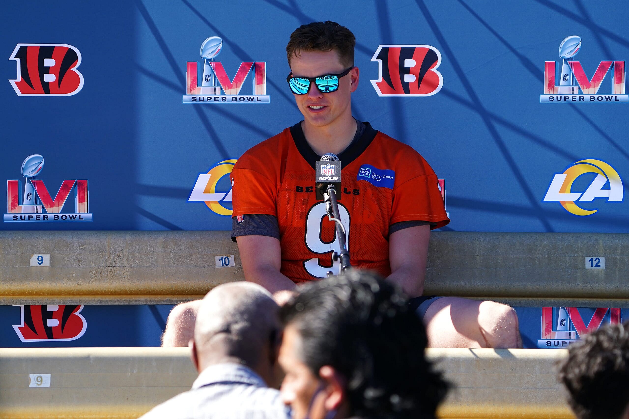 cincinnati bengals' joe burrow, super bowl lvi