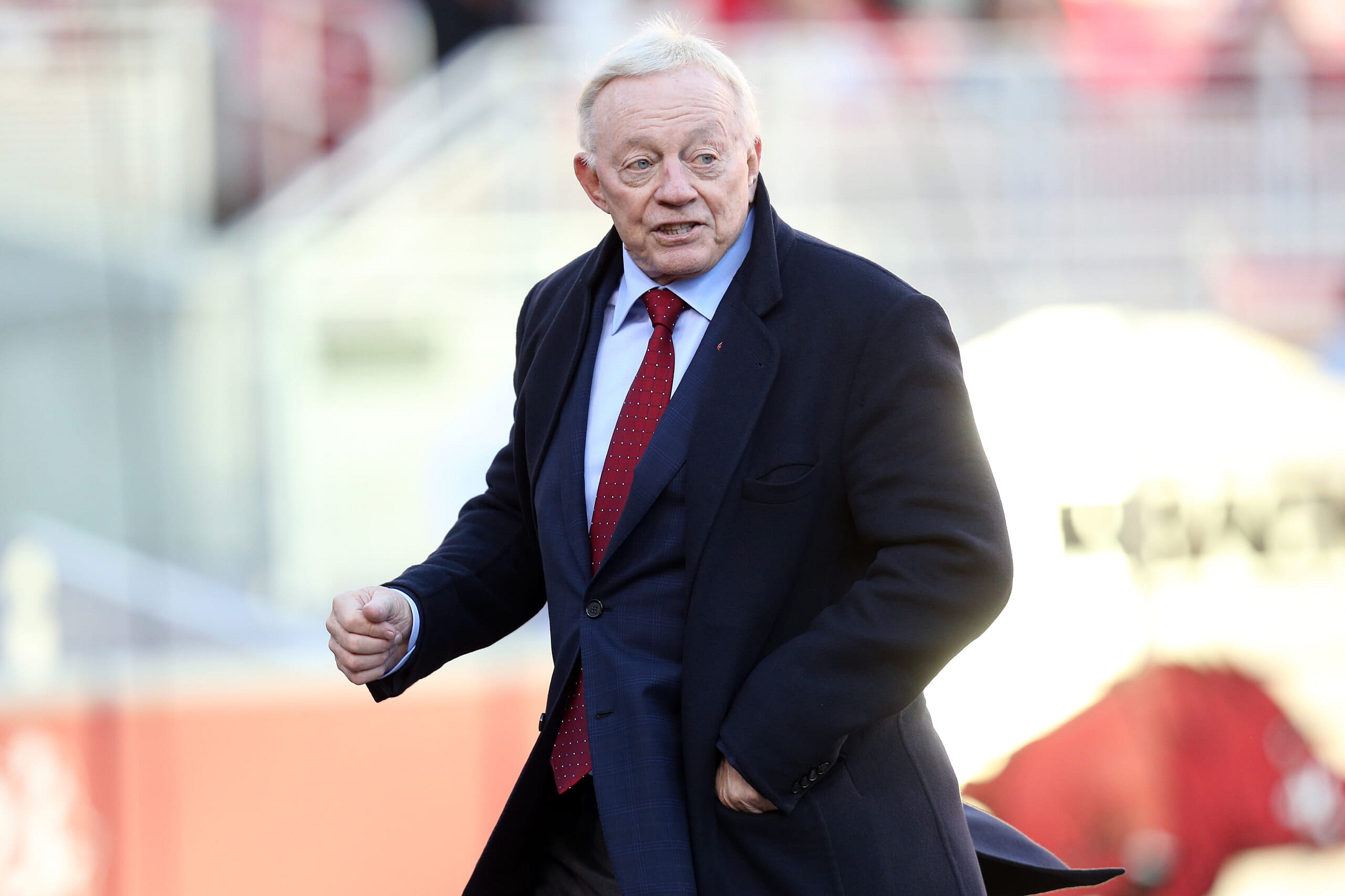 dallas cowboys owner jerry jones talks brian flores lawsuit