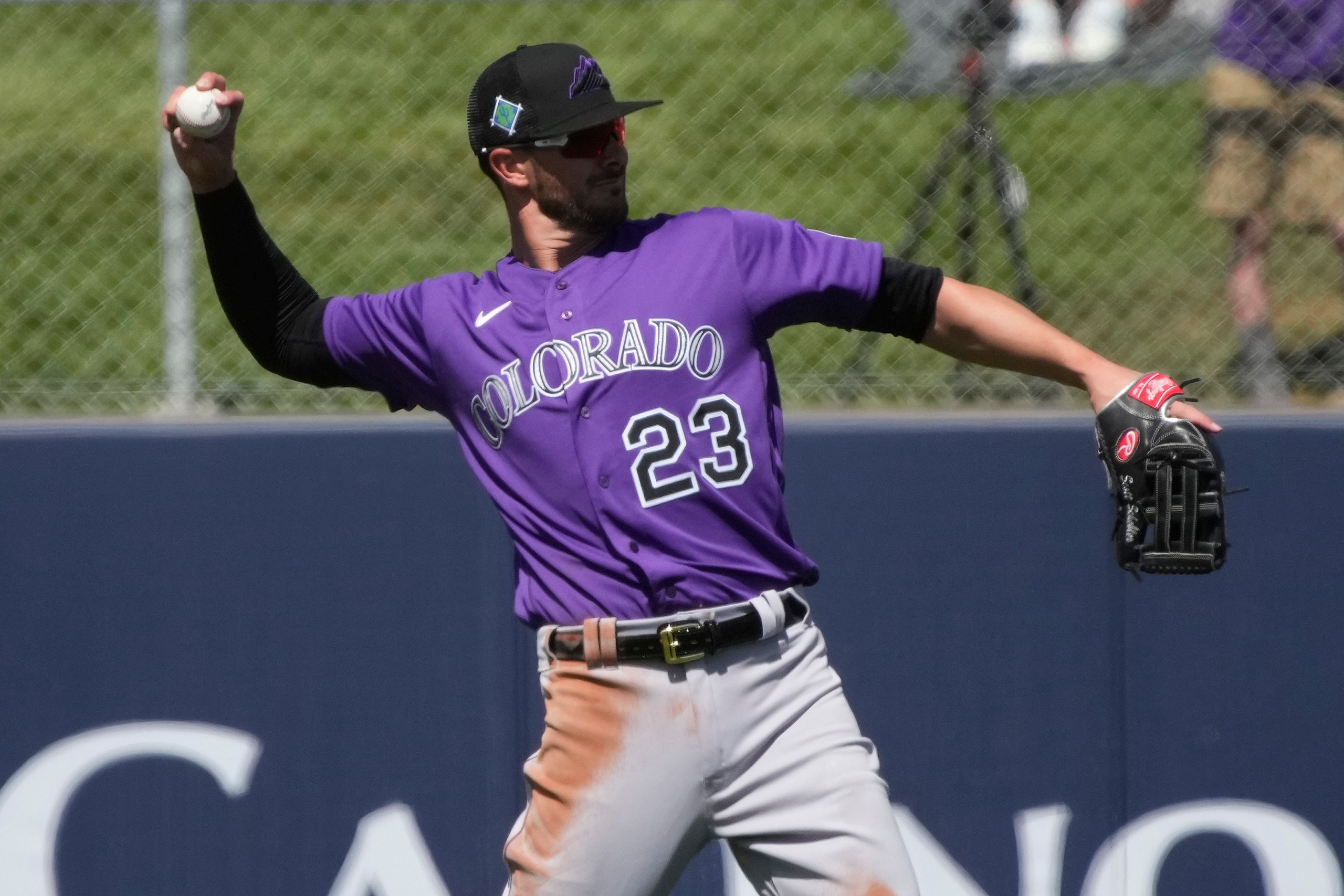 MLB: Spring Training-Colorado Rockies at Los Angeles Angels