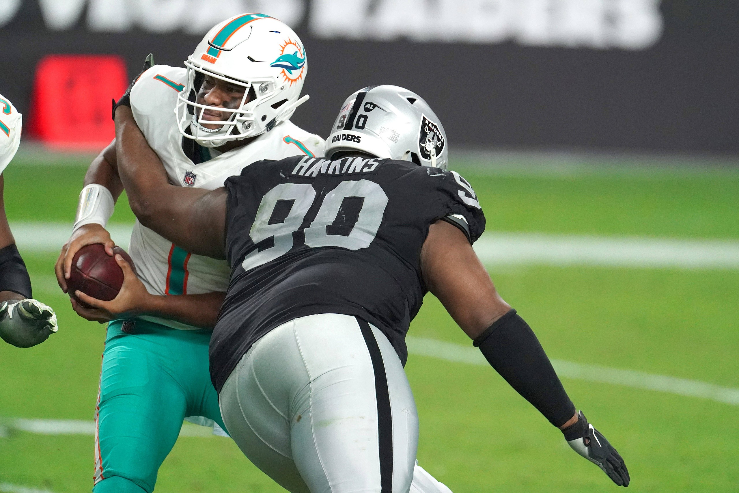 NFL: Miami Dolphins at Las Vegas Raiders