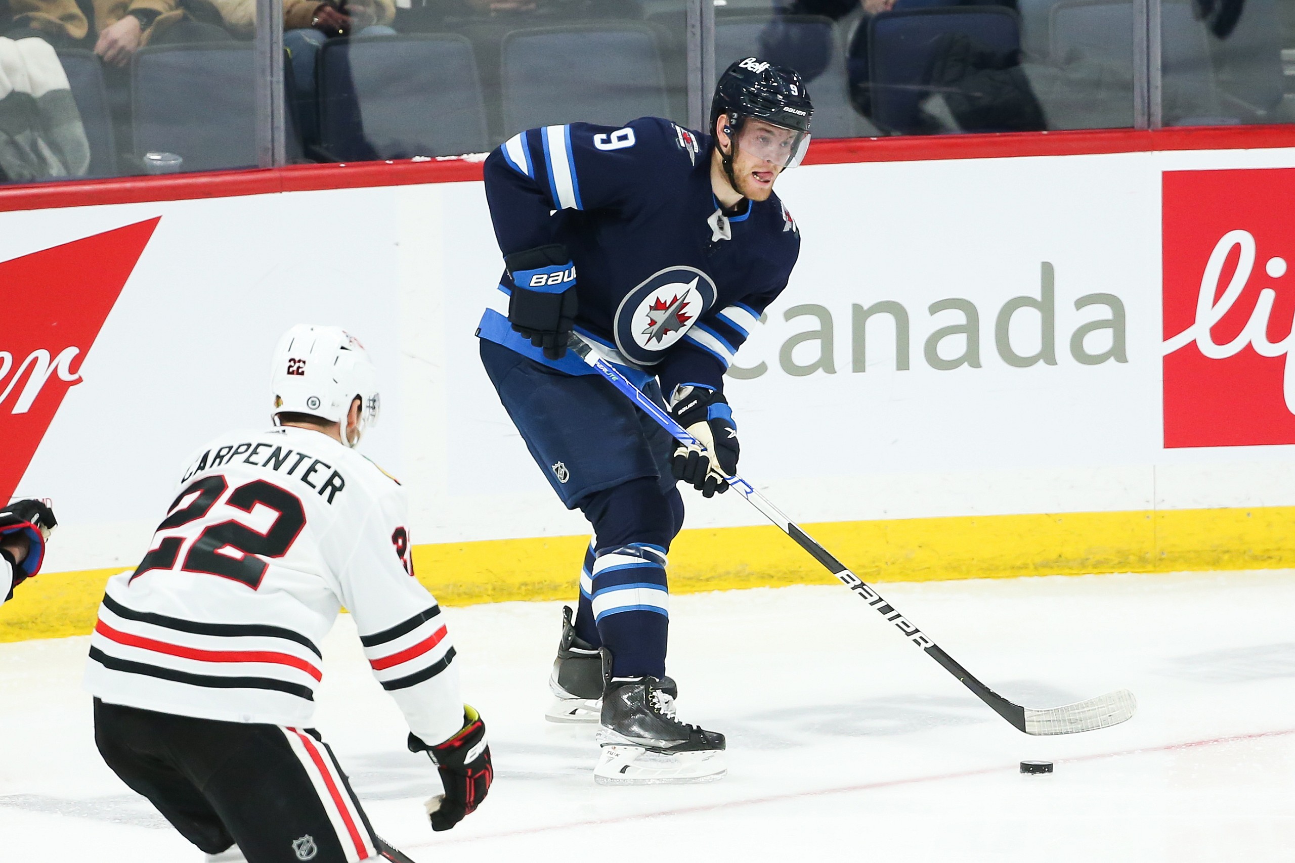 NHL: Chicago Blackhawks at Winnipeg Jets