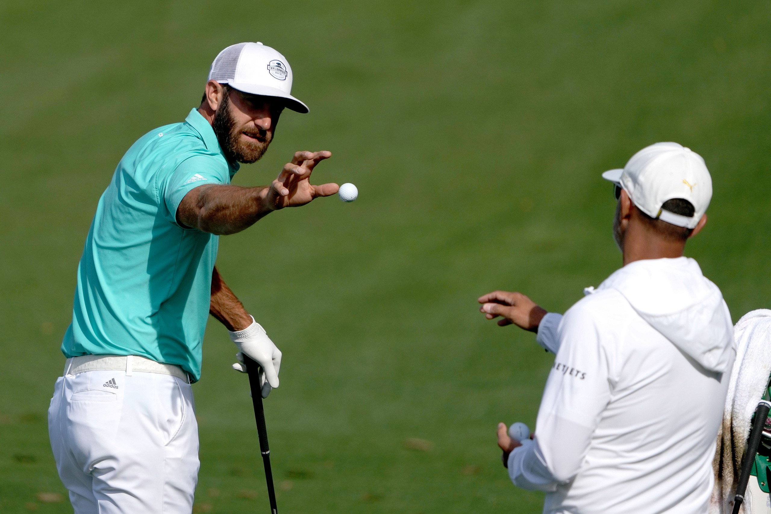 Golf: Masters Tournament - Practice Round