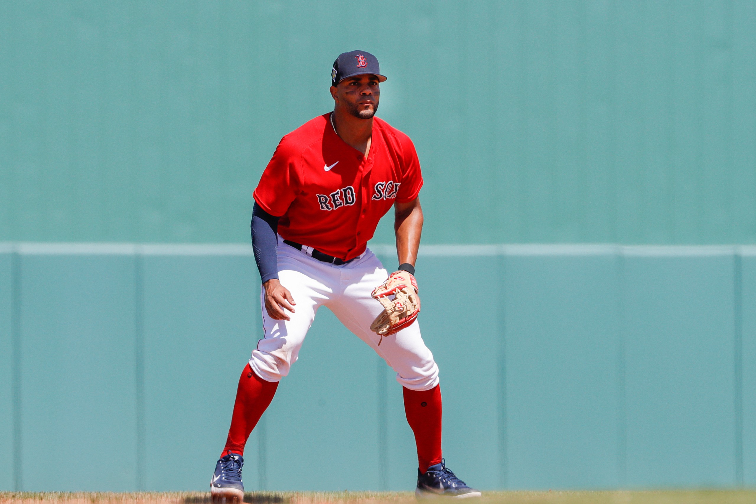 MLB: Spring Training-Atlanta Braves at Boston Red Sox