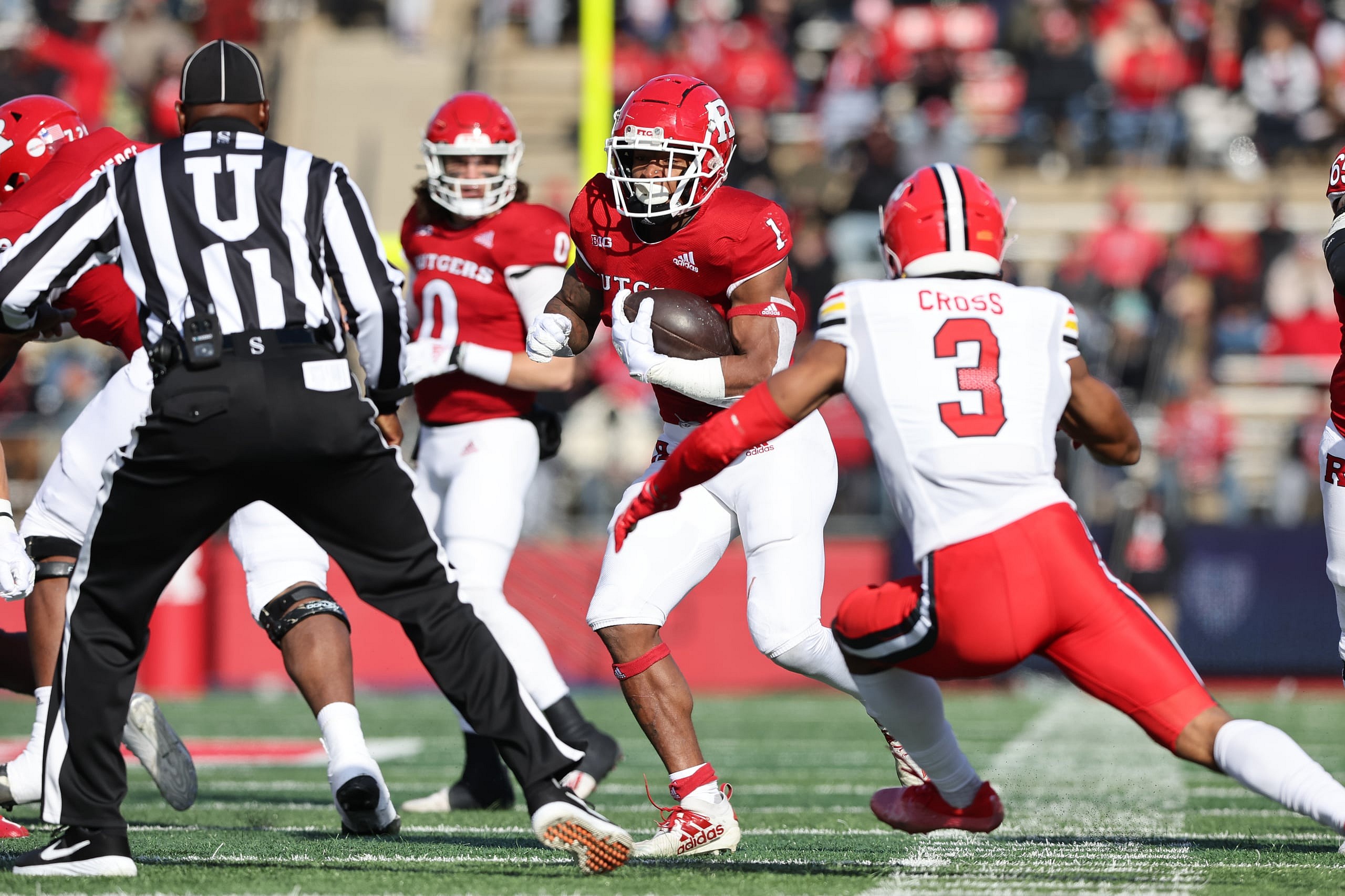 NCAA Football: Maryland at Rutgers