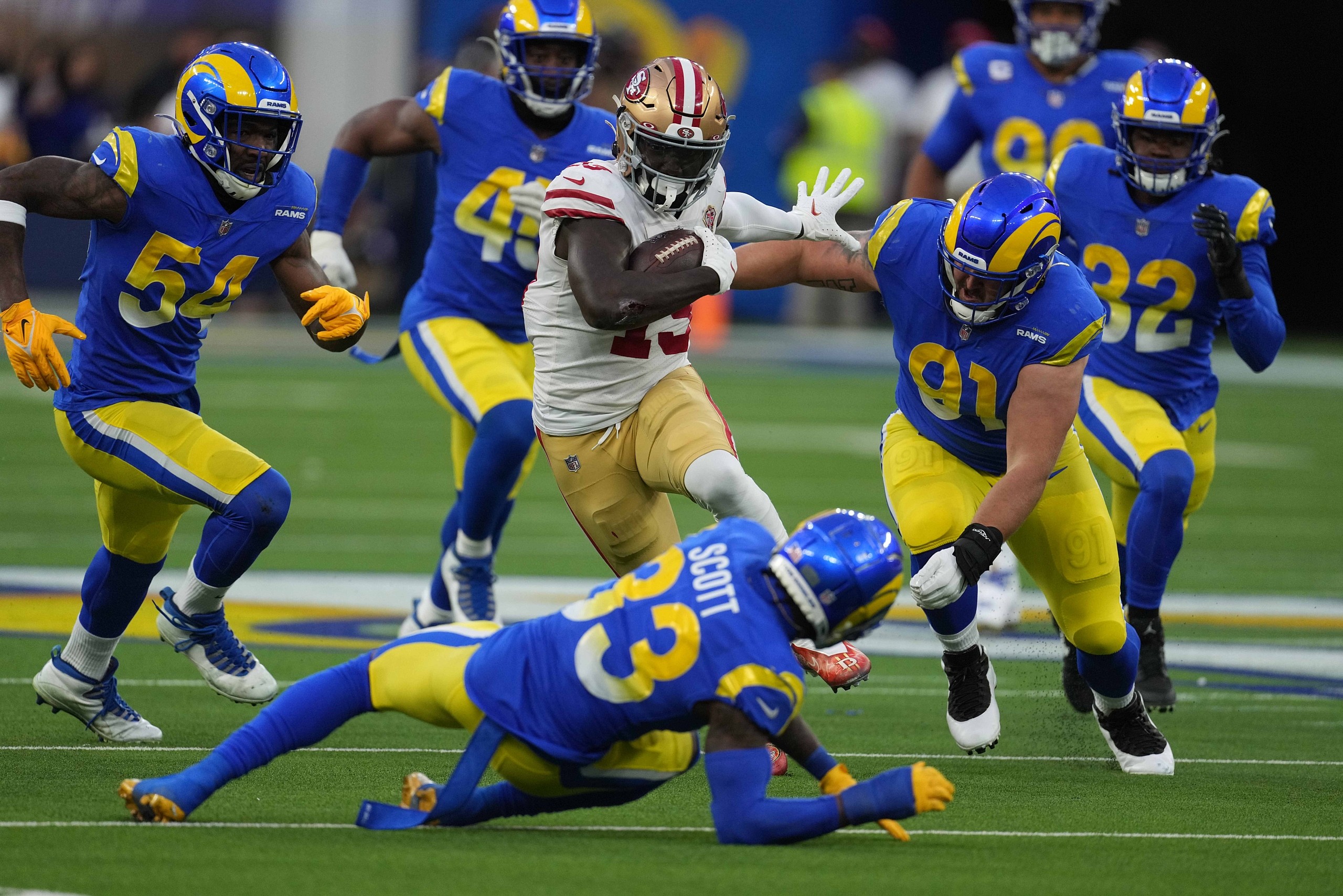 NFL: NFC Championship-San Francisco 49ers at Los Angeles Rams