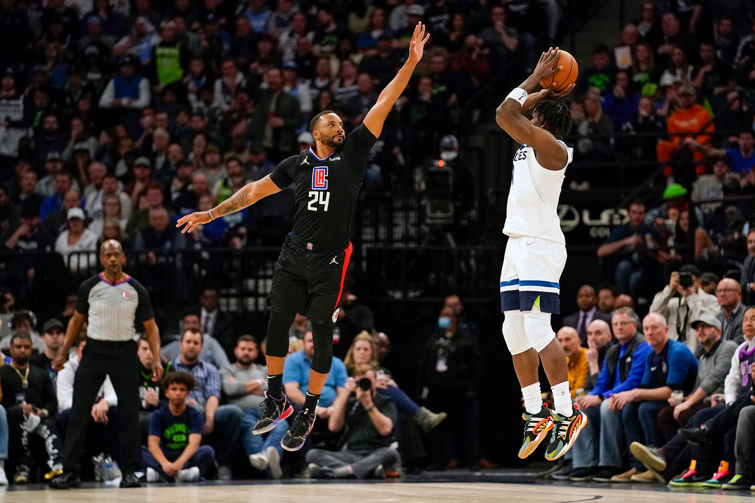 anthony edwards, clippers, timberwolves