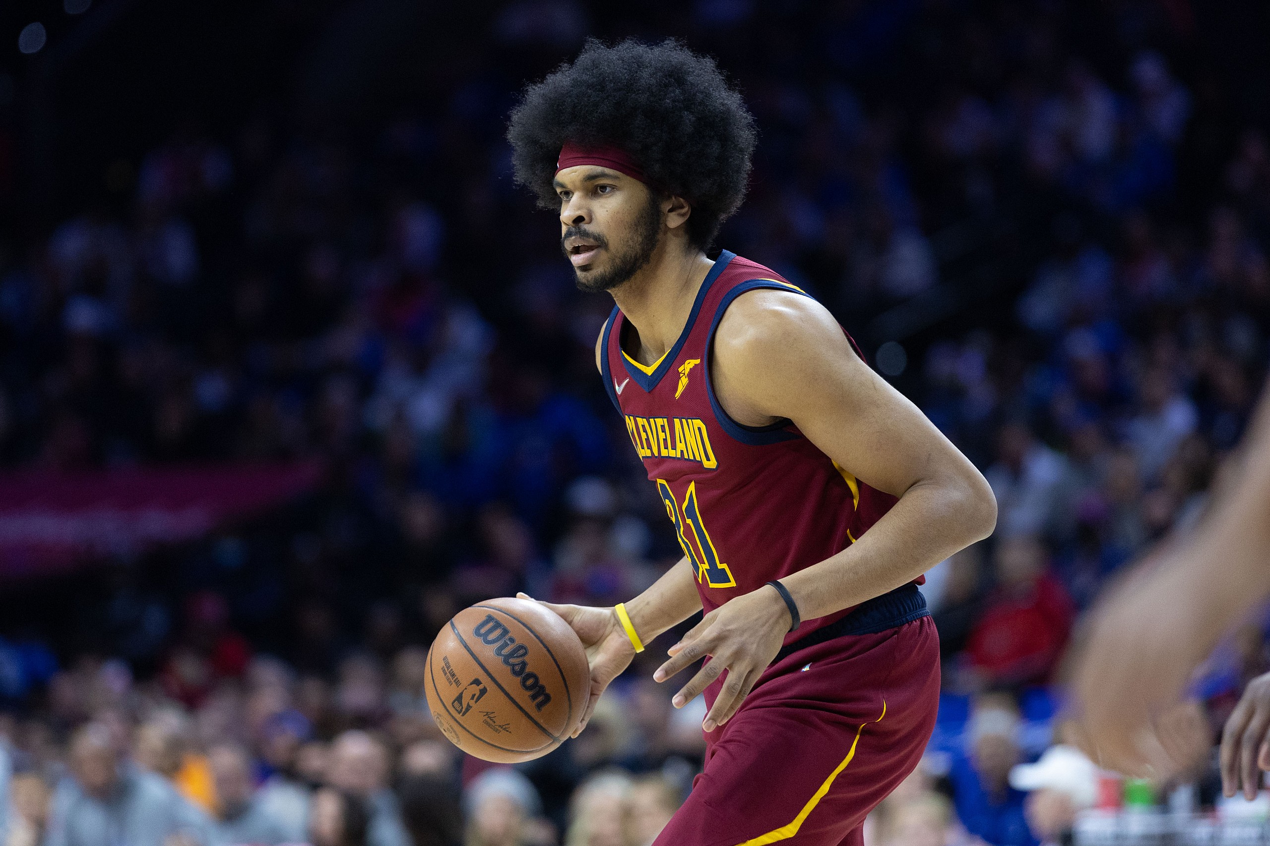 cleveland cavaliers' jarrett allen looking to suit up in play-in game.