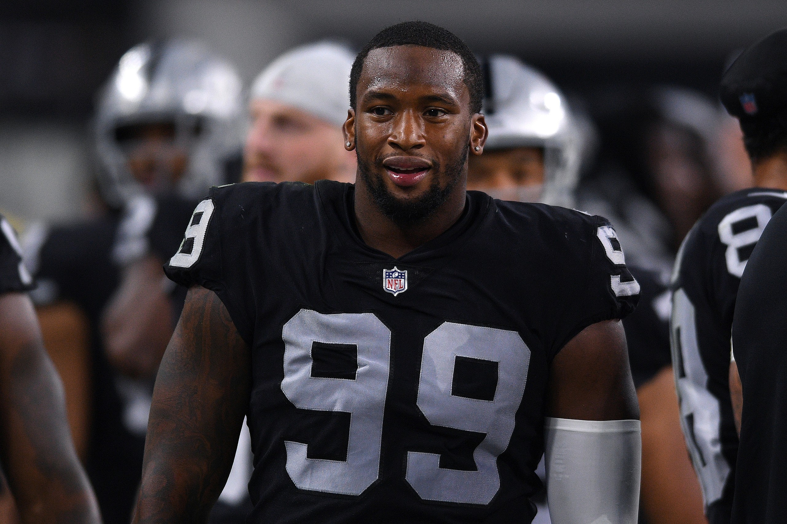 las vegas raiders: clelin ferrell team option
