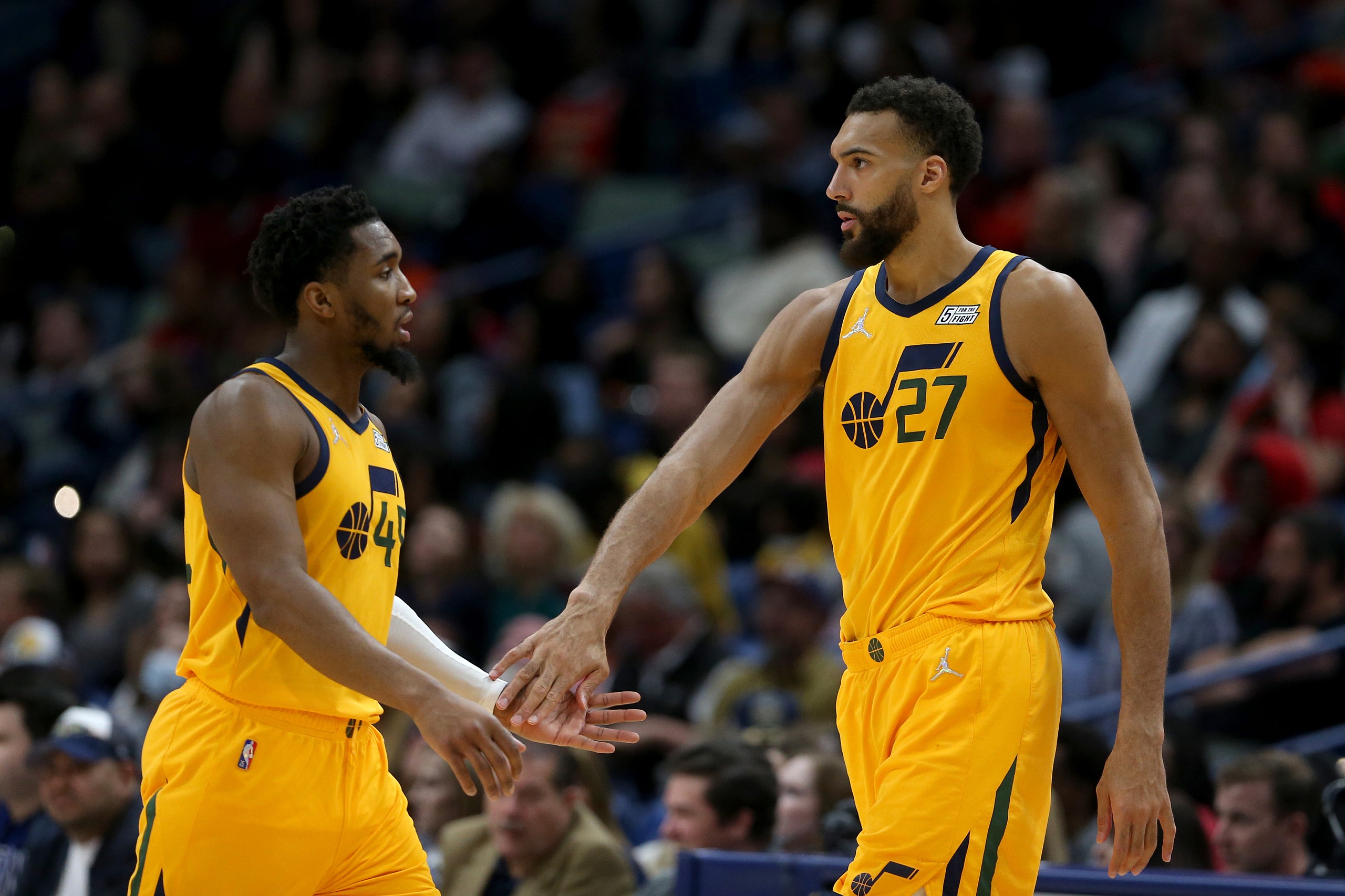 utah jazz struggles, rudy gobert and donovan mitchell