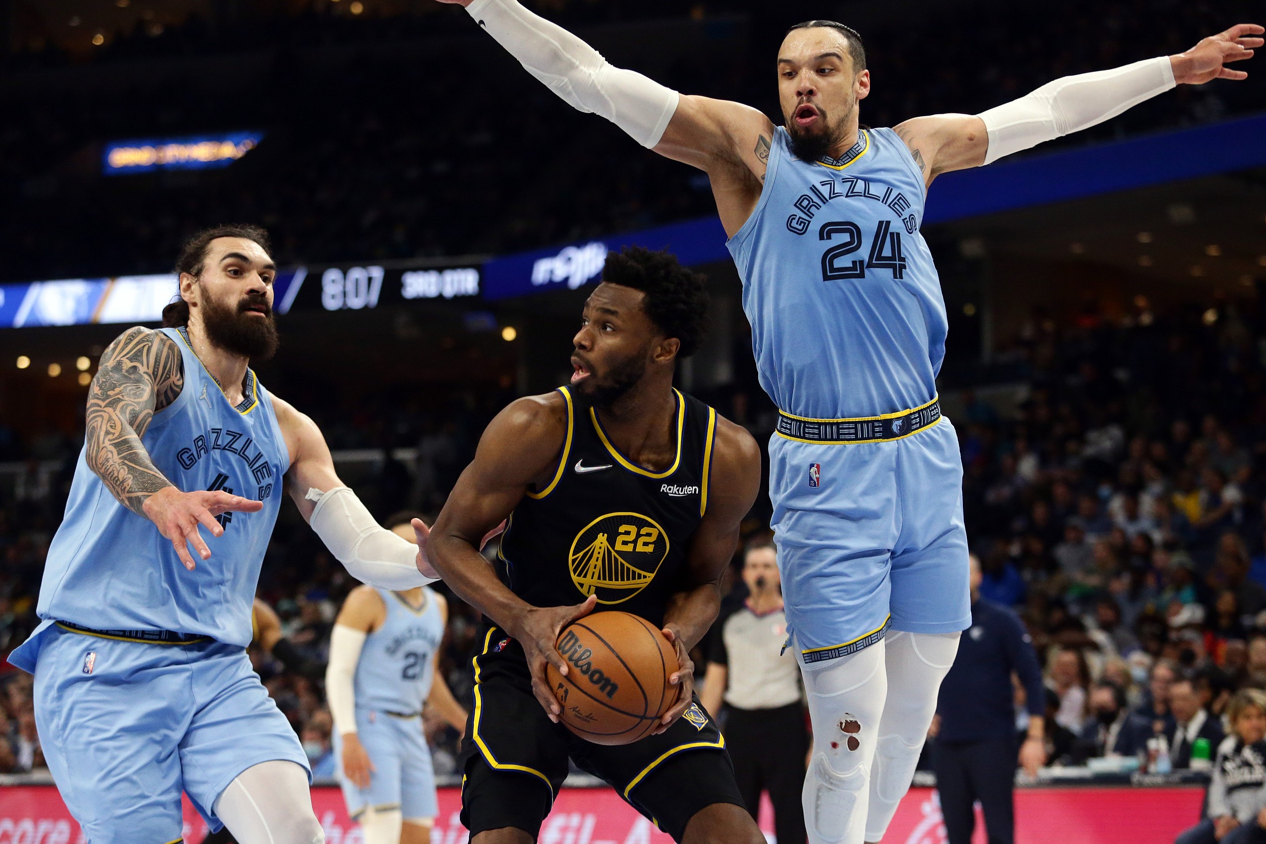 NBA: Golden State Warriors at Memphis Grizzlies