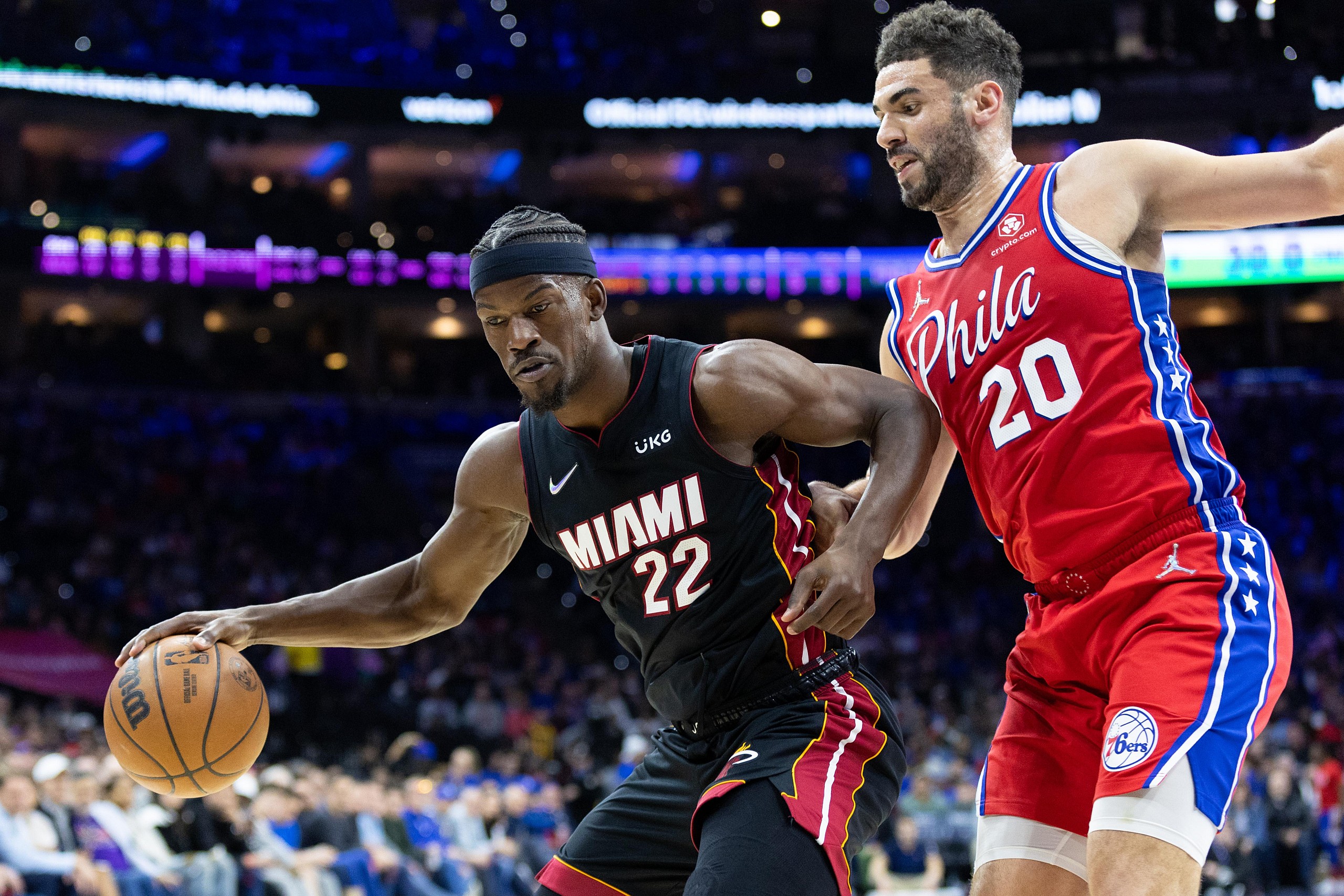 NBA: Miami Heat at Philadelphia 76ers