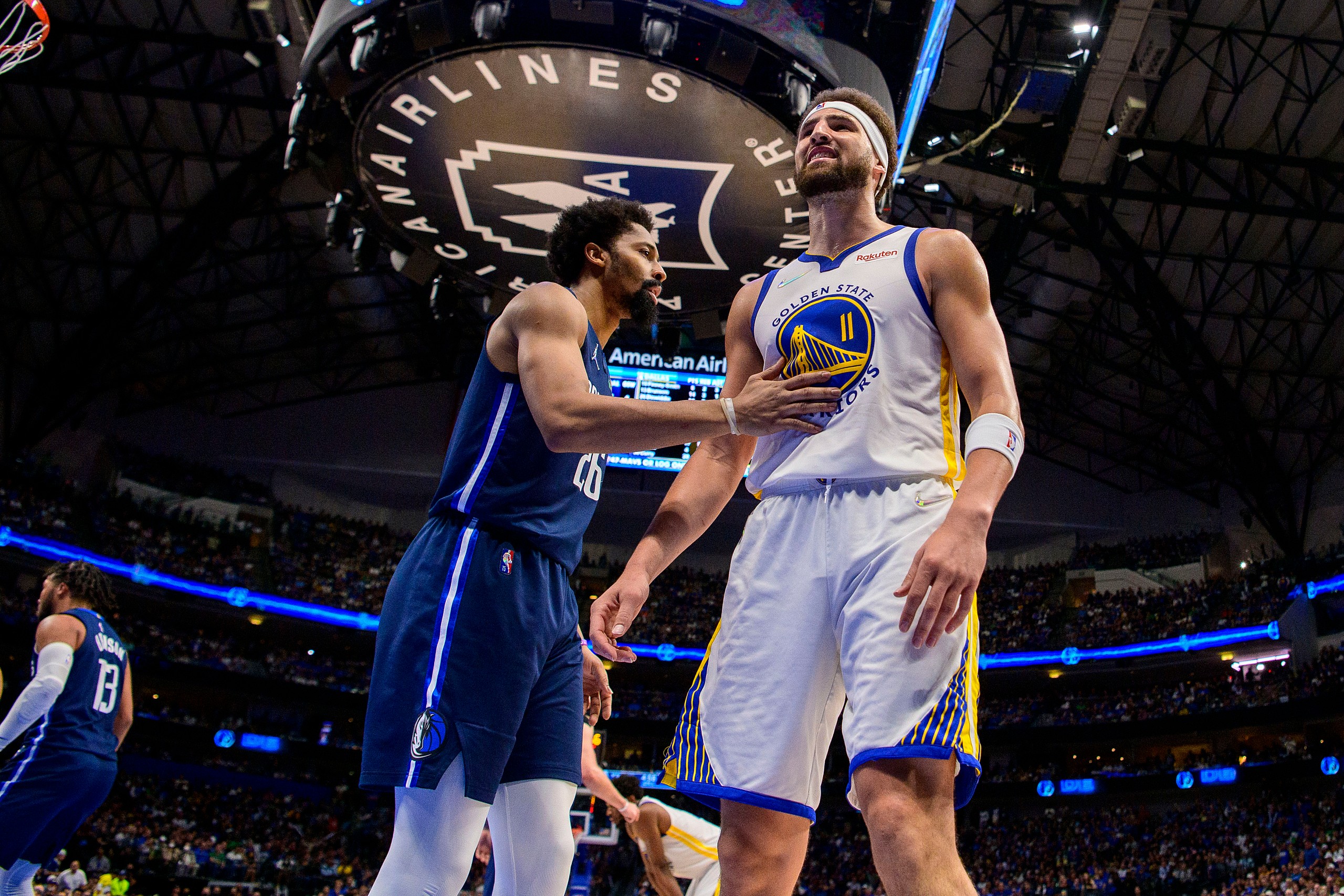 NBA: Playoffs-Golden State Warriors at Dallas Mavericks