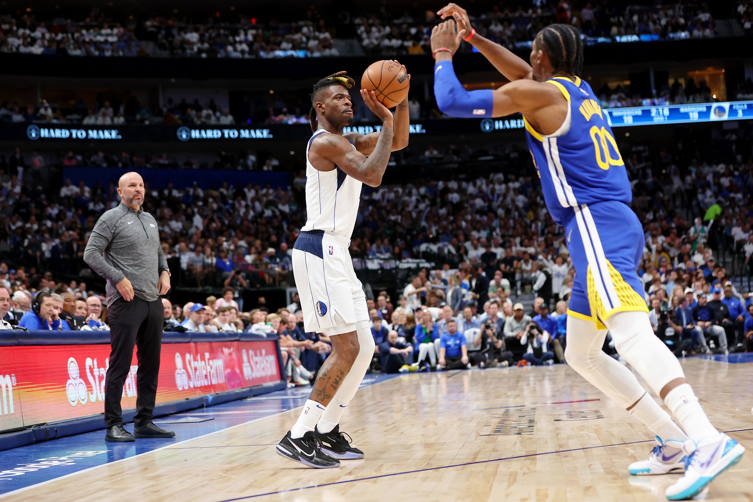NBA: Playoffs-Golden State Warriors at Dallas Mavericks