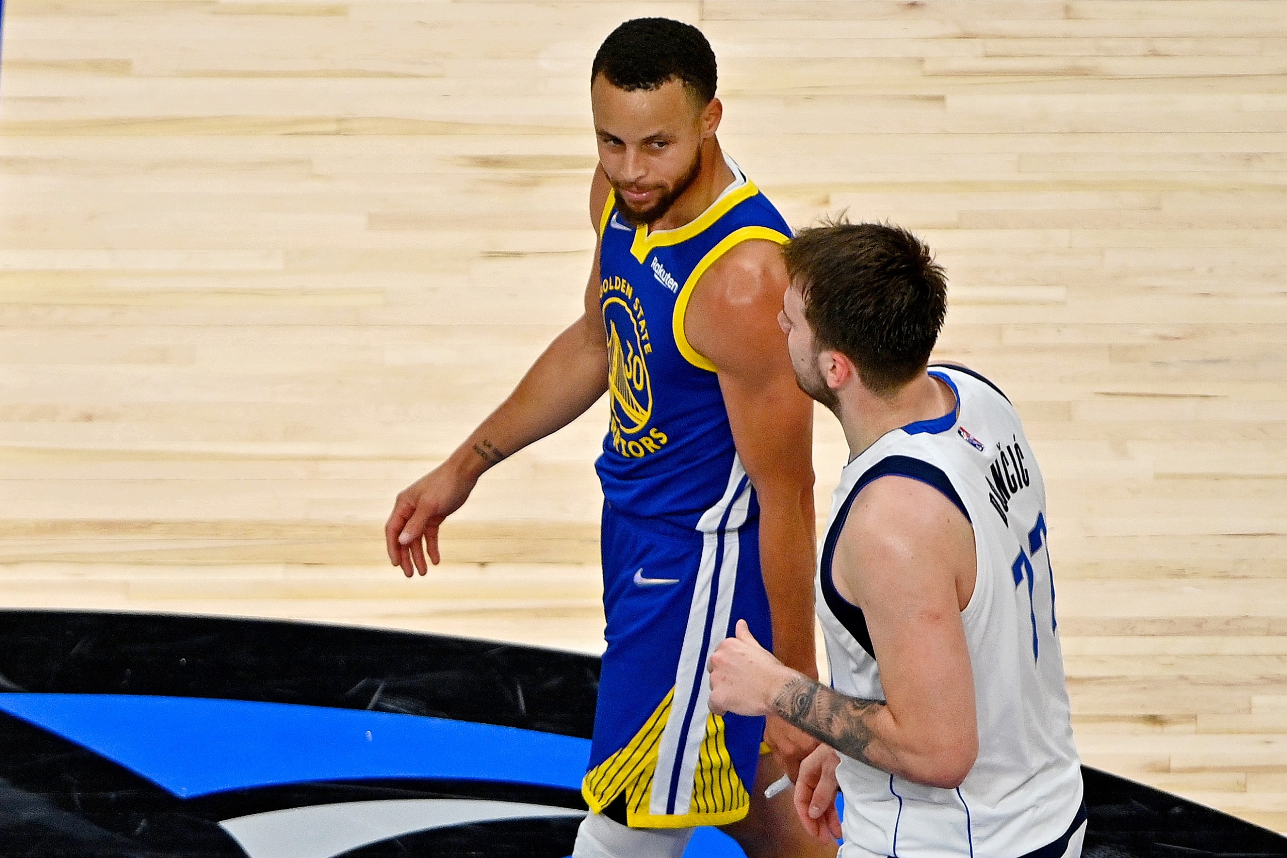 NBA: Playoffs-Golden State Warriors at Dallas Mavericks