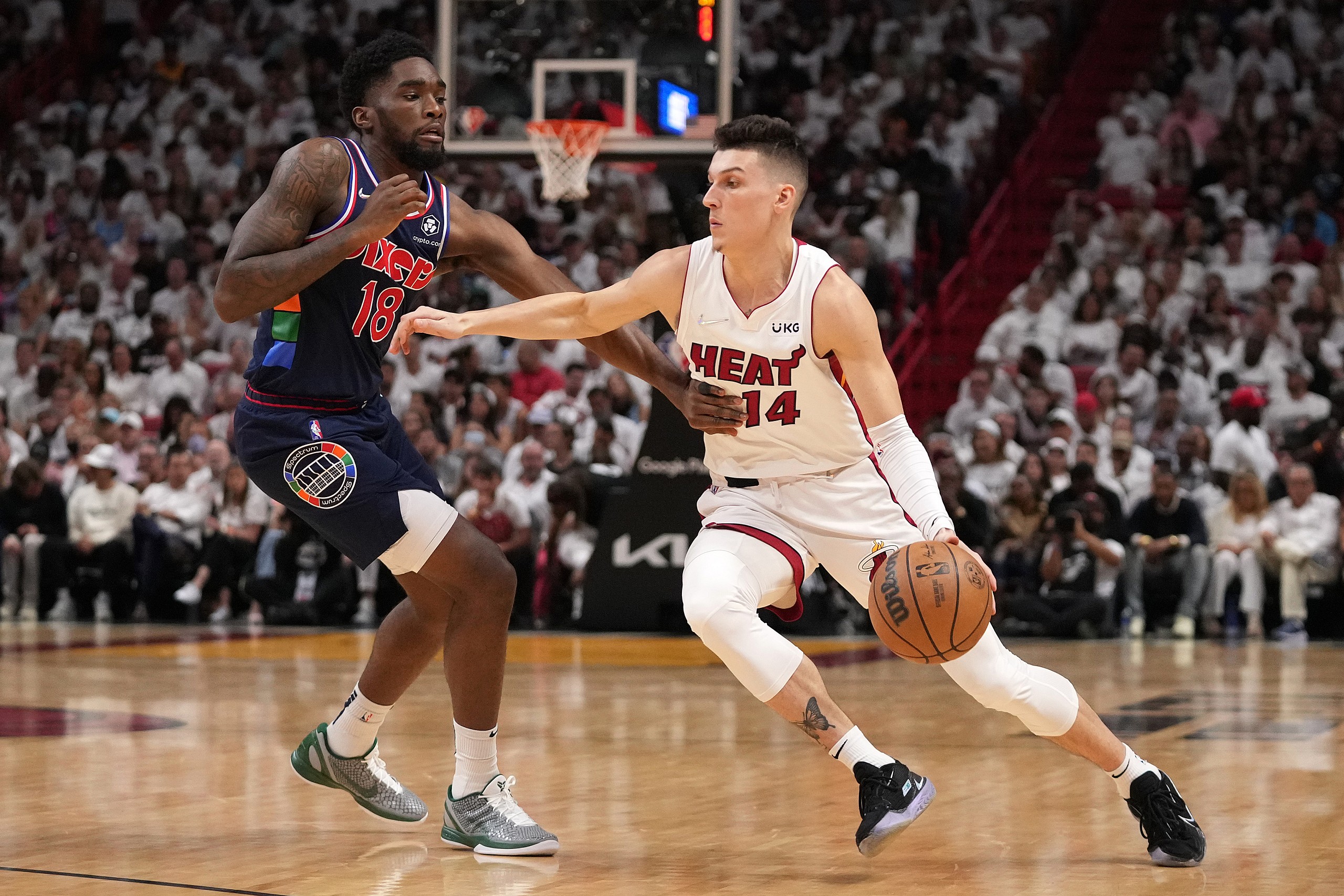 NBA: Playoffs-Philadelphia 76ers at Miami Heat