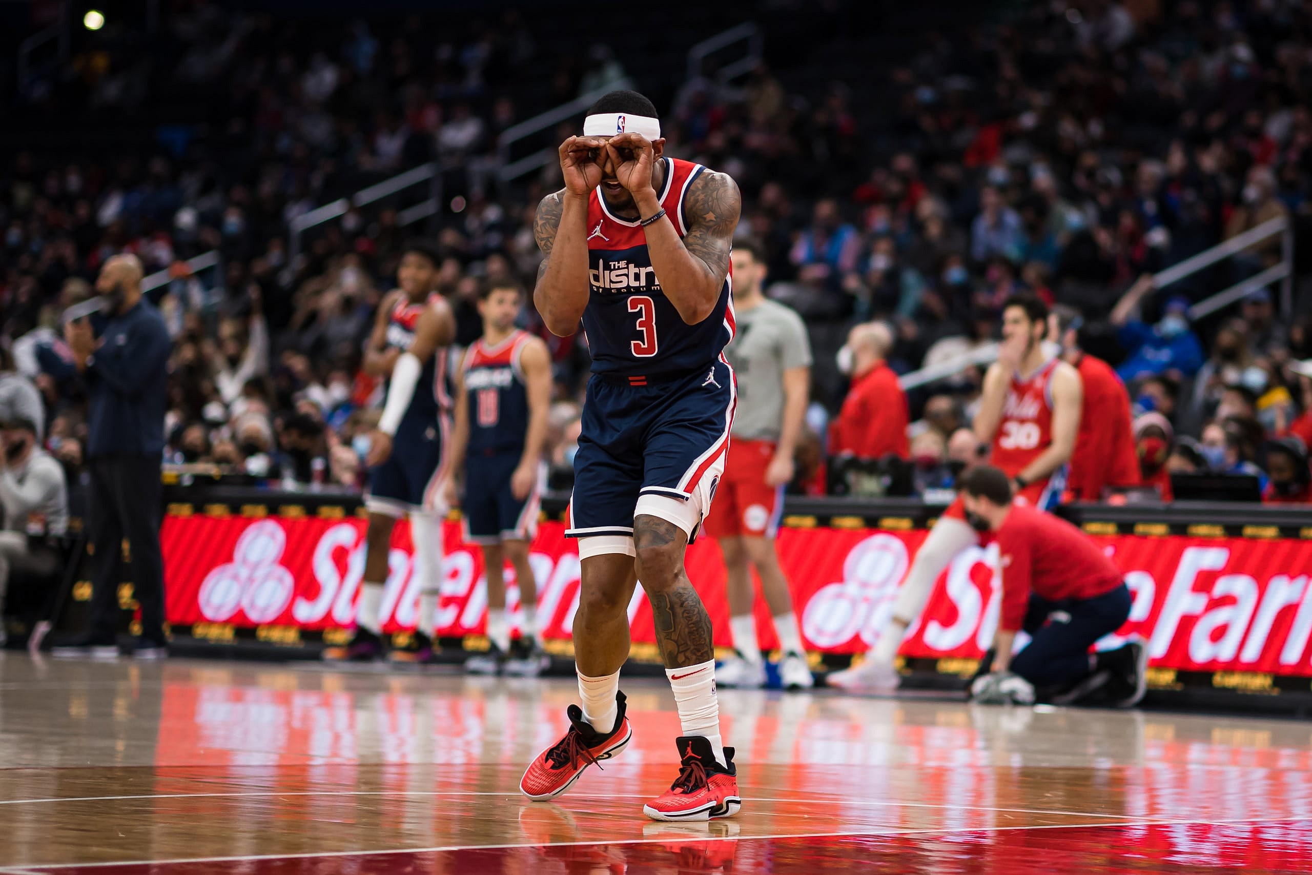 NBA: Philadelphia 76ers at Washington Wizards