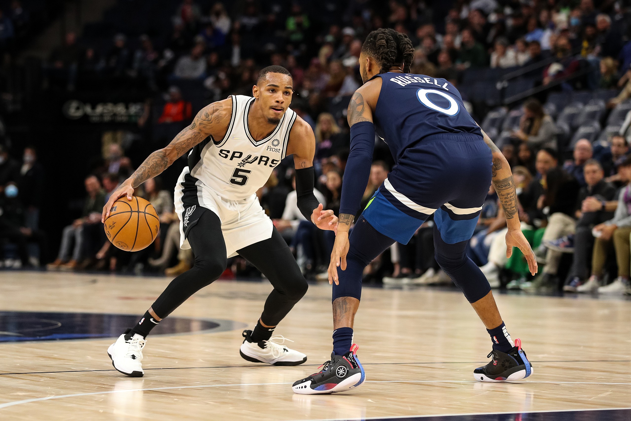 NBA: San Antonio Spurs at Minnesota Timberwolves