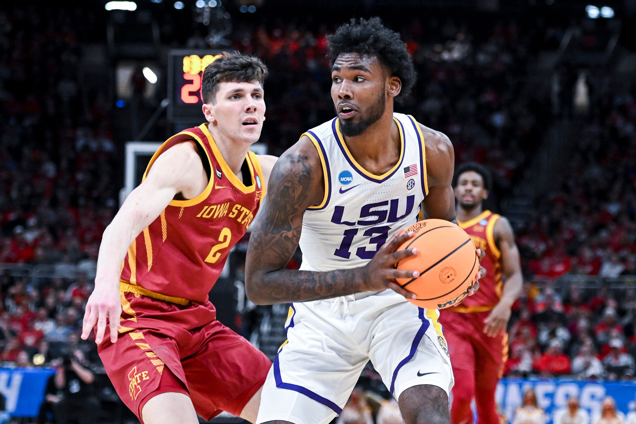 NCAA Basketball: NCAA Tournament First Round Milwaukee - Iowa St. vs LSU
