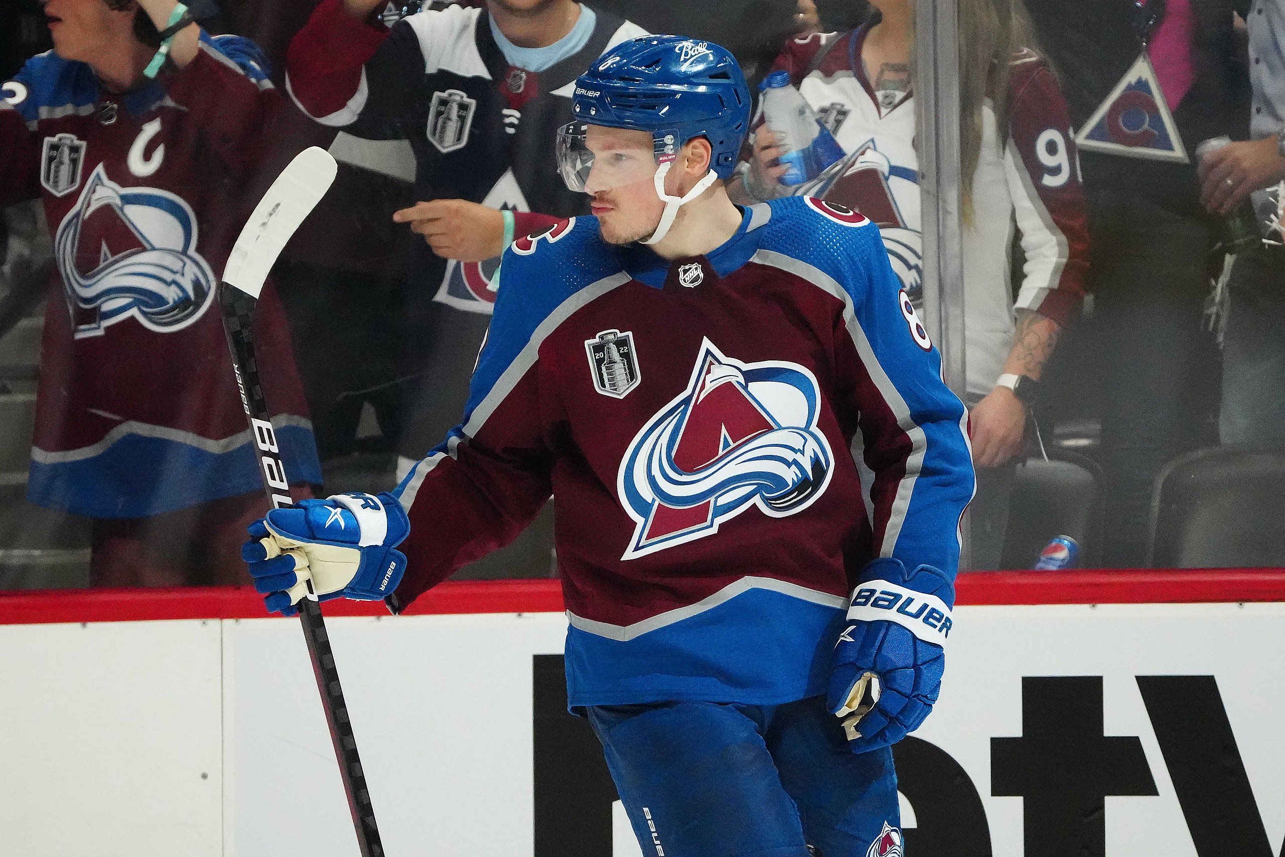 NHL: Stanley Cup Playoffs-Tampa Bay Lightning at Colorado Avalanche