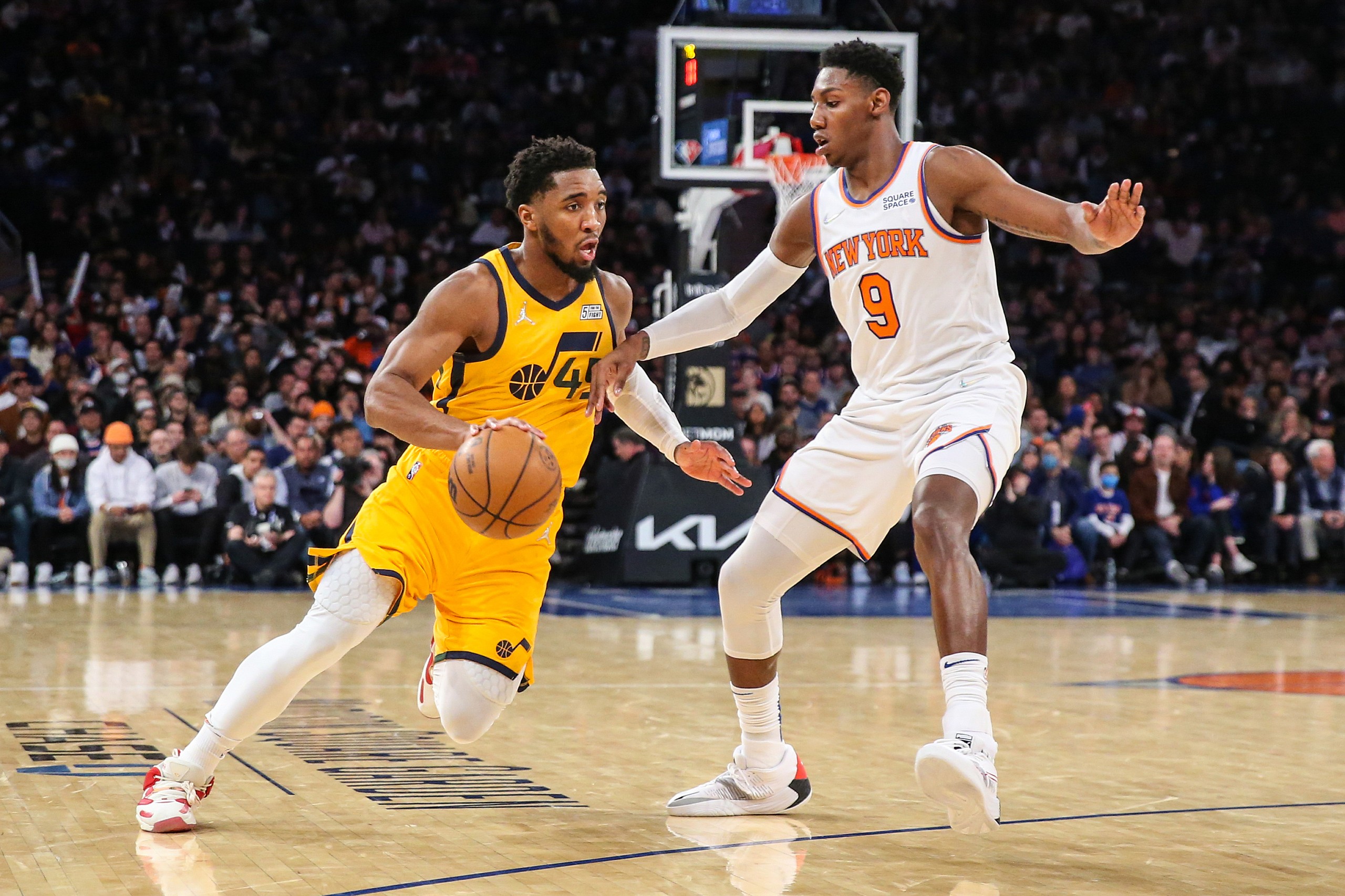 new york knicks, donovan mitchell