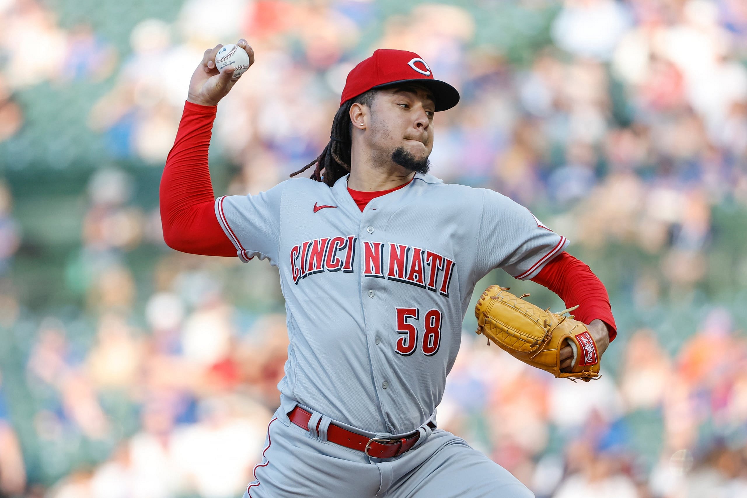 MLB: Cincinnati Reds at Chicago Cubs