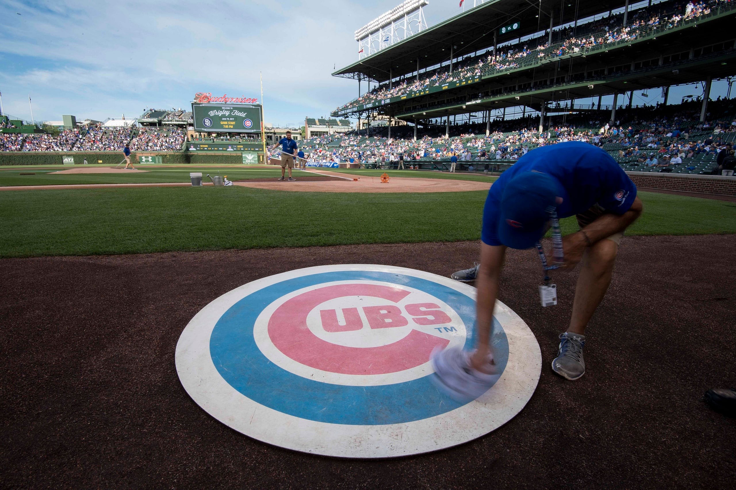 MLB: San Diego Padres at Chicago Cubs