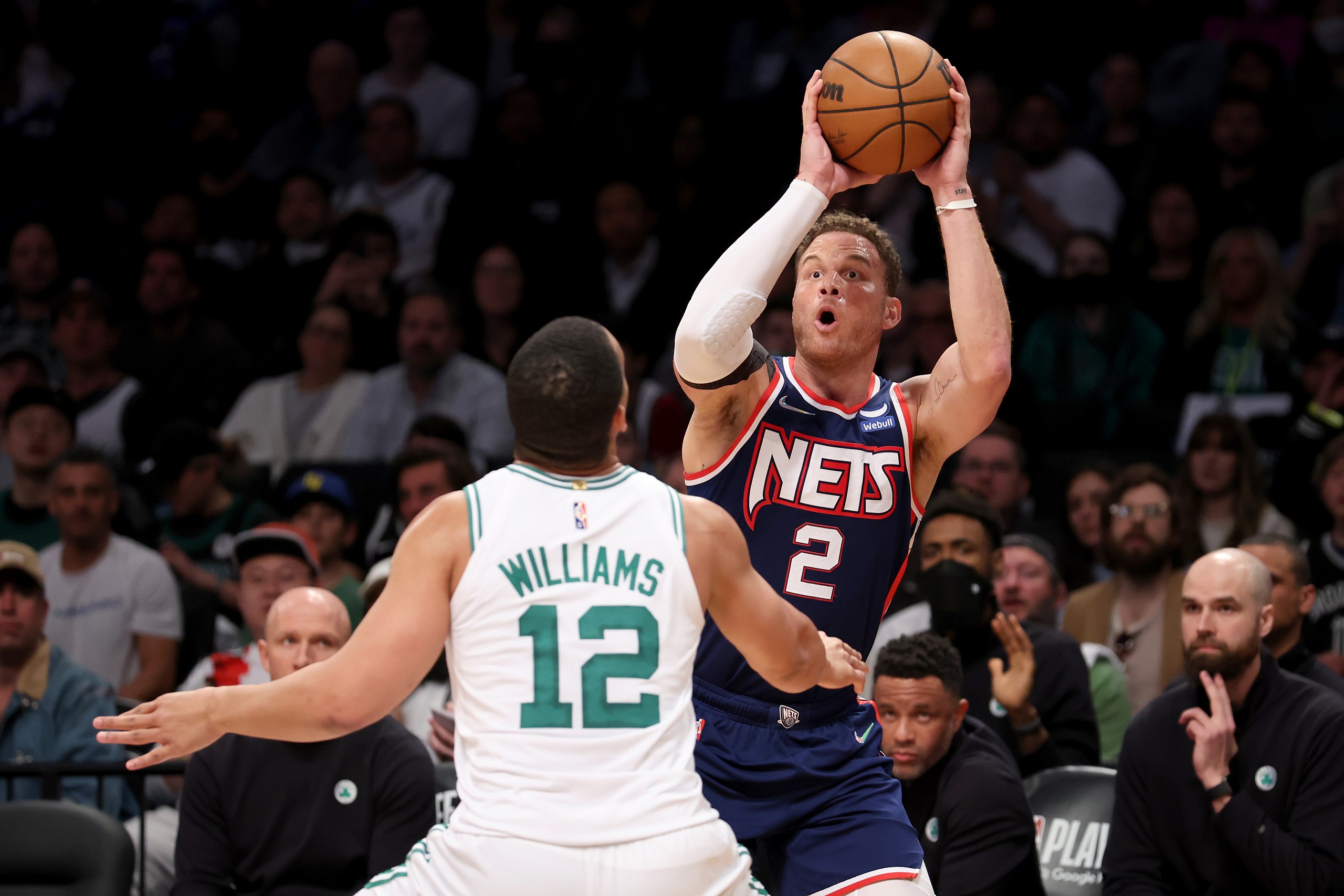 NBA: Boston Celtics at Brooklyn Nets
