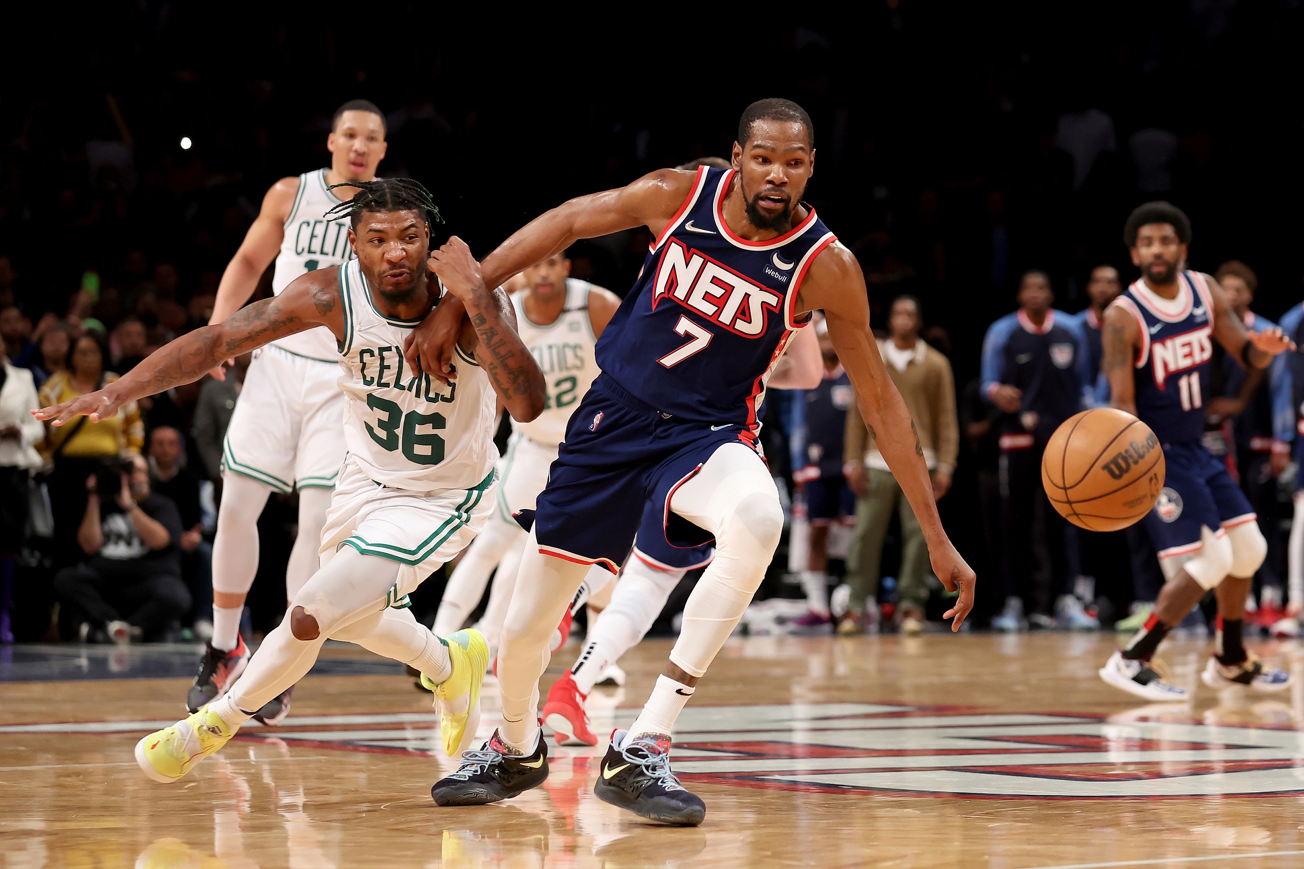 NBA: Boston Celtics at Brooklyn Nets